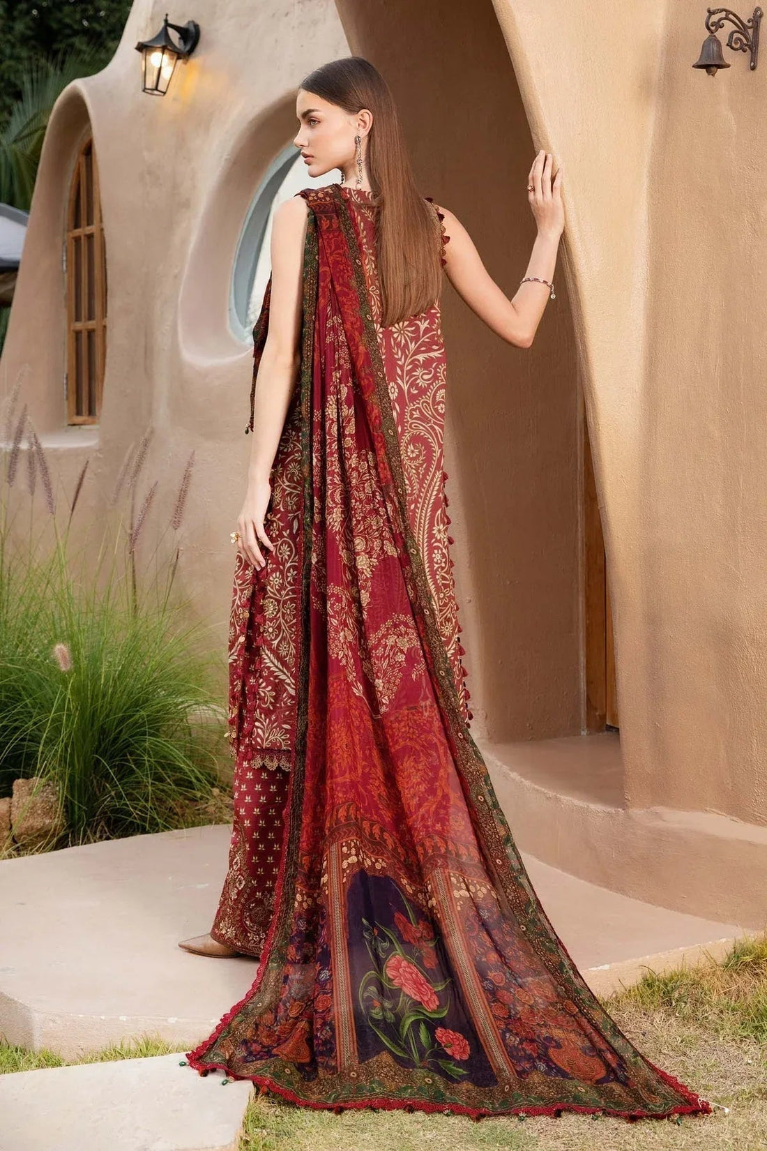 Maria B | M Prints 25 | MPT-2512-A - Aqsa Fabrics