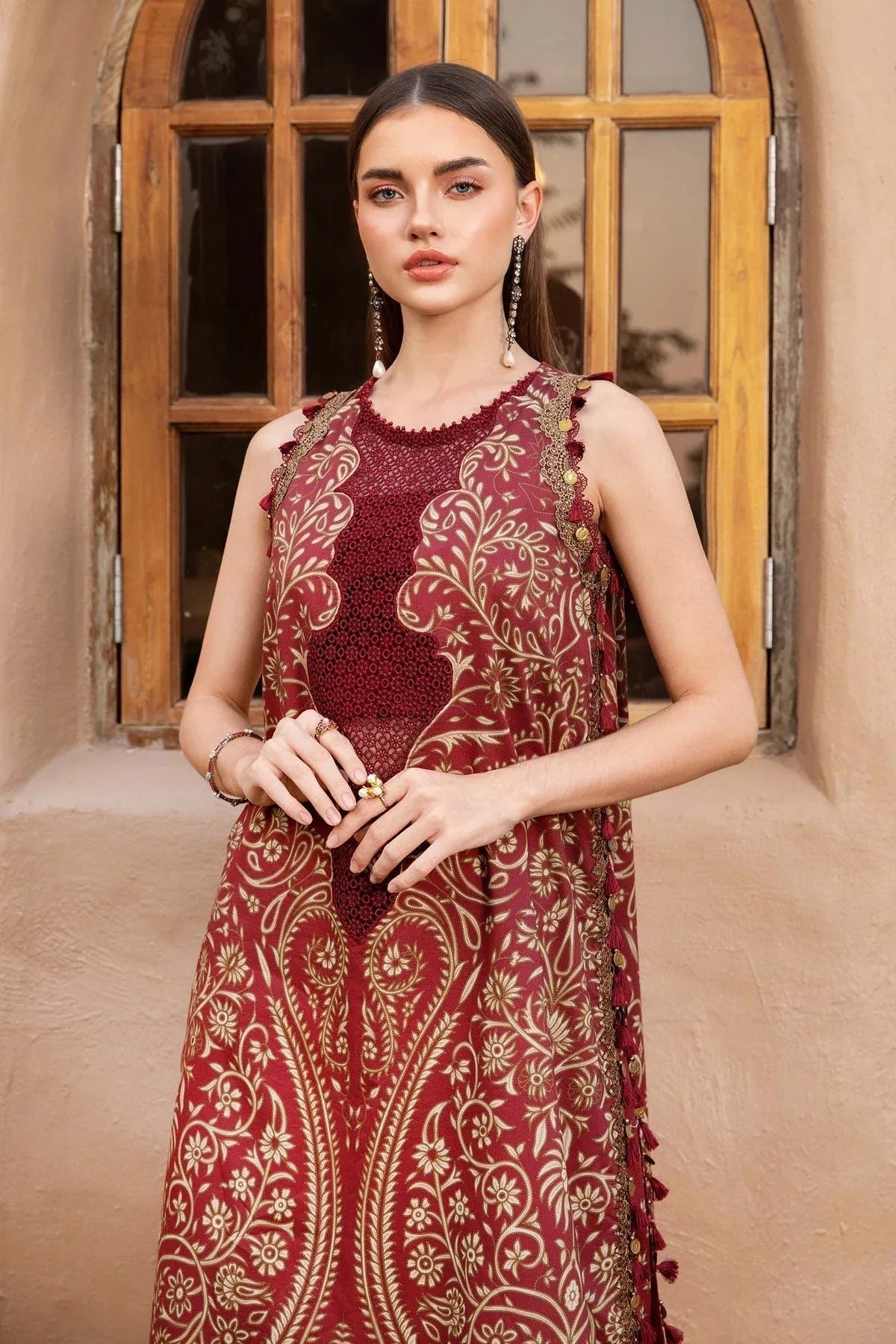 Maria B | M Prints 25 | MPT-2512-A - Aqsa Fabrics