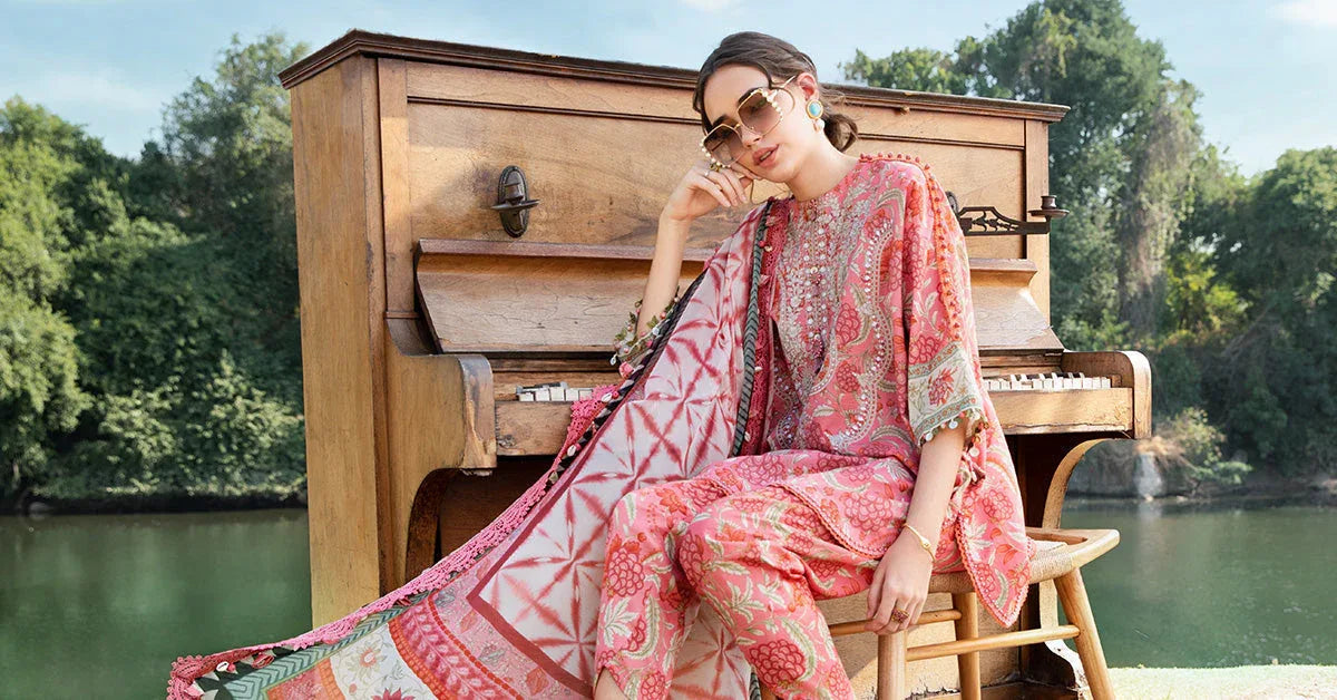 Maria B | M Prints 25 | MPT-2513-A - Aqsa Fabrics