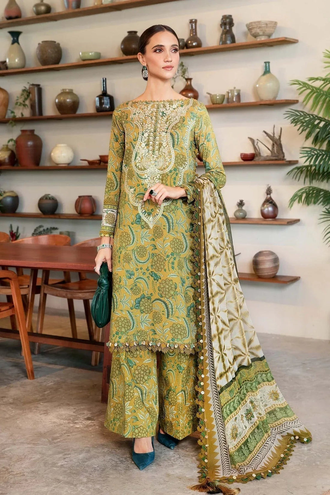 Maria B | M Prints 25 | MPT-2513-B - Aqsa Fabrics