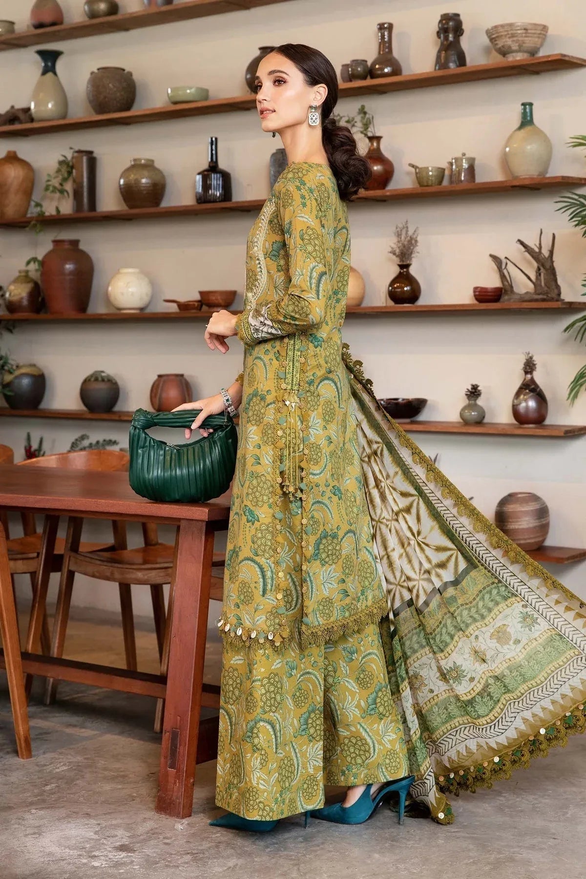 Maria B | M Prints 25 | MPT-2513-B - Aqsa Fabrics