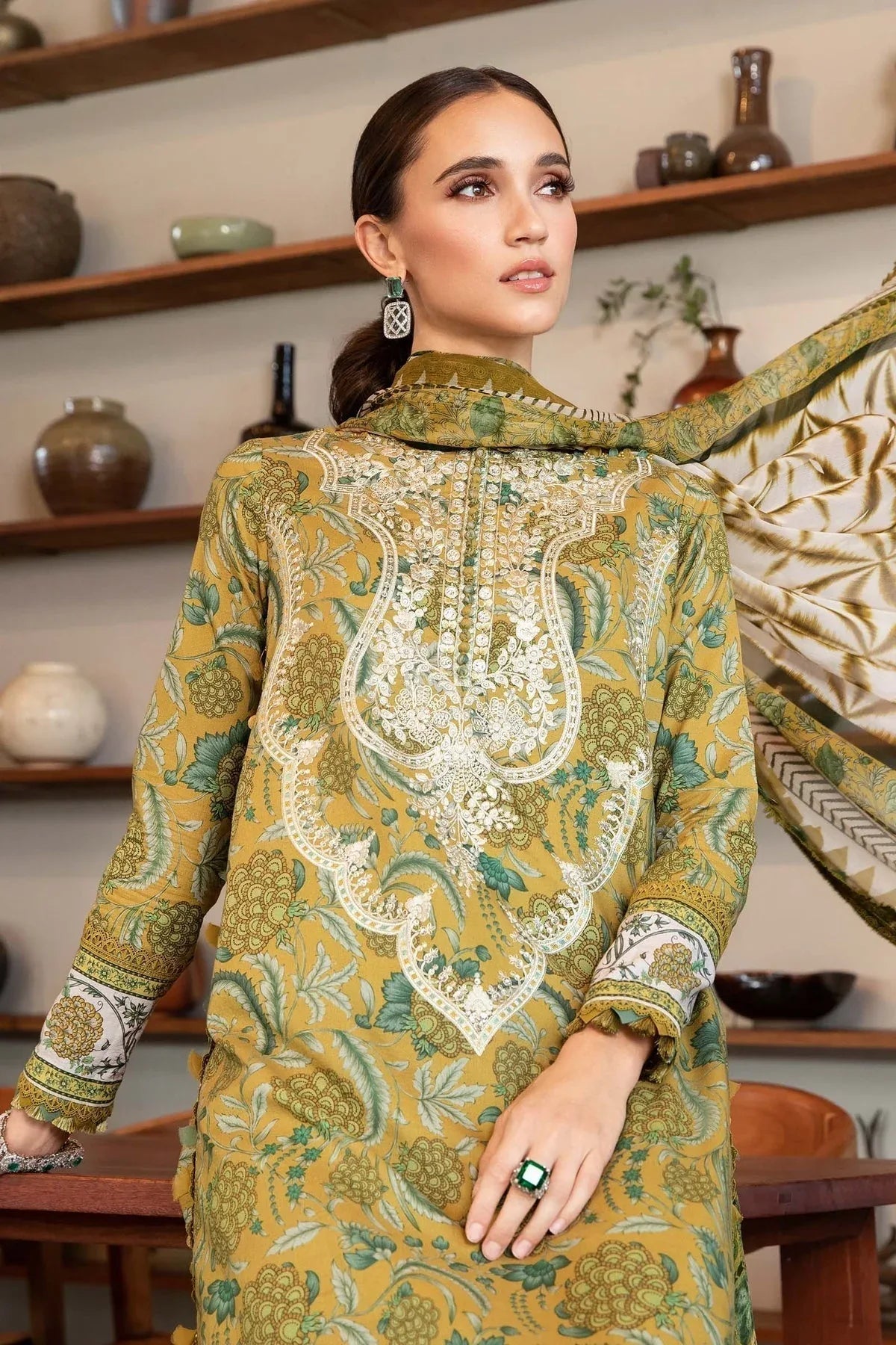 Maria B | M Prints 25 | MPT-2513-B - Aqsa Fabrics