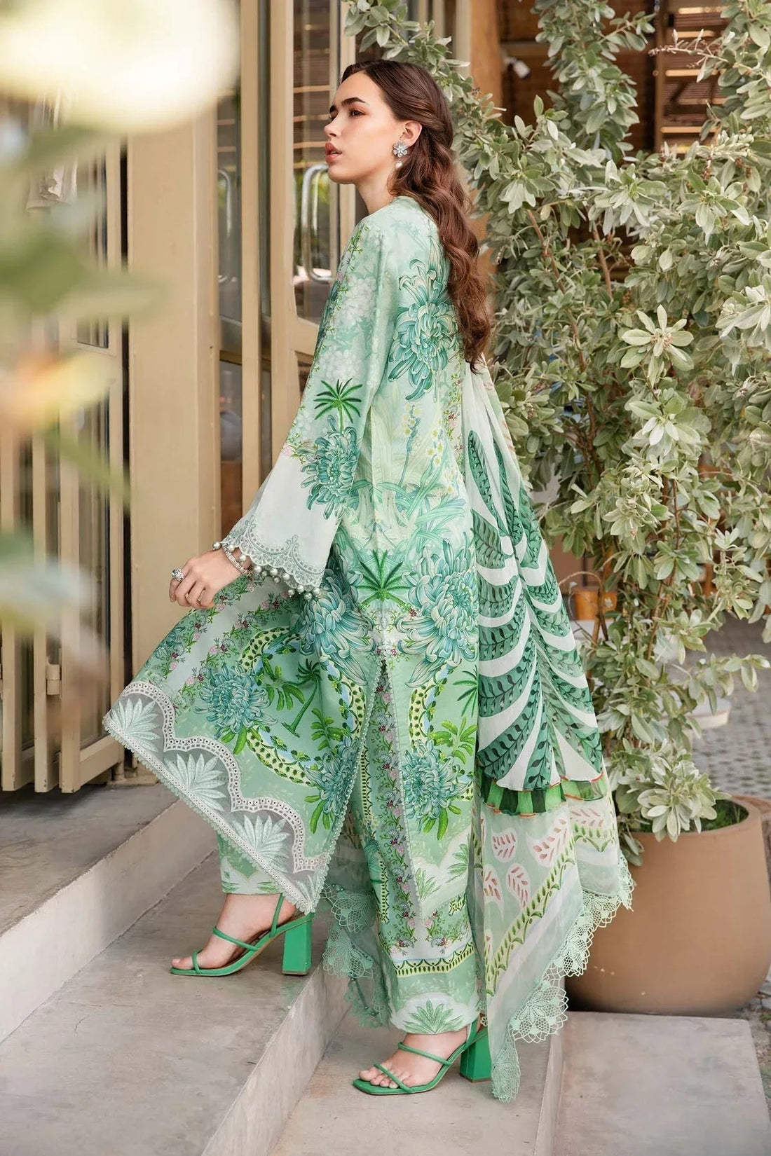 Maria B | M Prints 25 | MPT-2514-A - Aqsa Fabrics