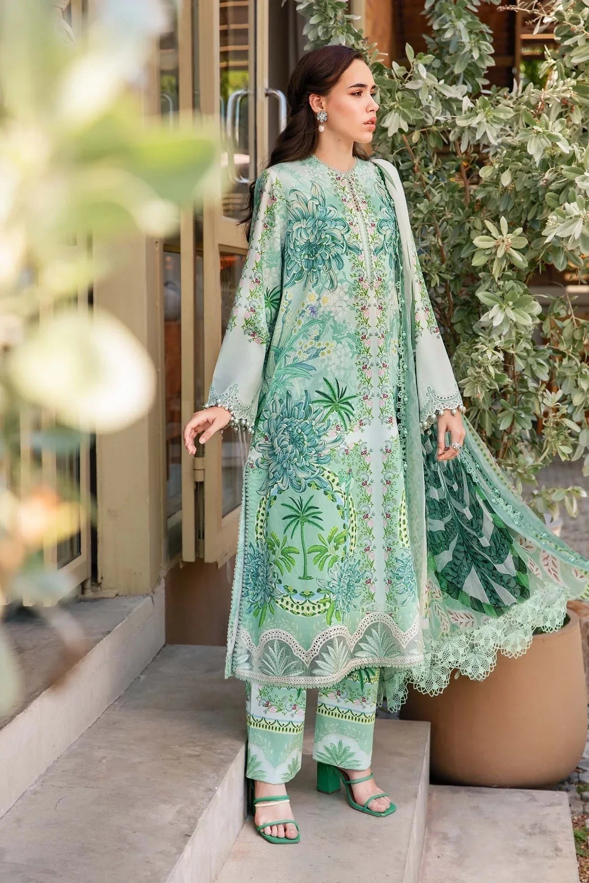Maria B | M Prints 25 | MPT-2514-A - Aqsa Fabrics
