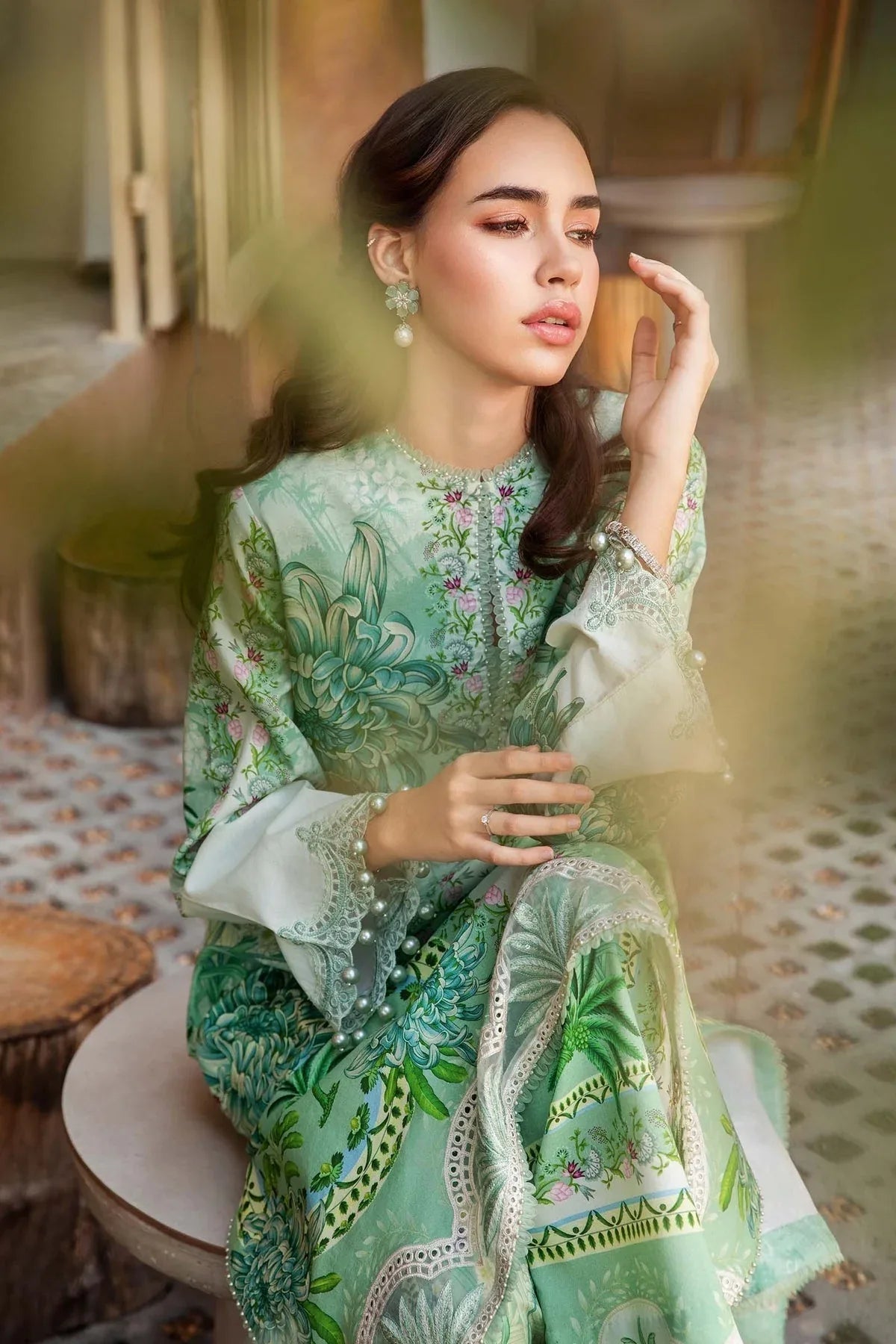 Maria B | M Prints 25 | MPT-2514-A - Aqsa Fabrics