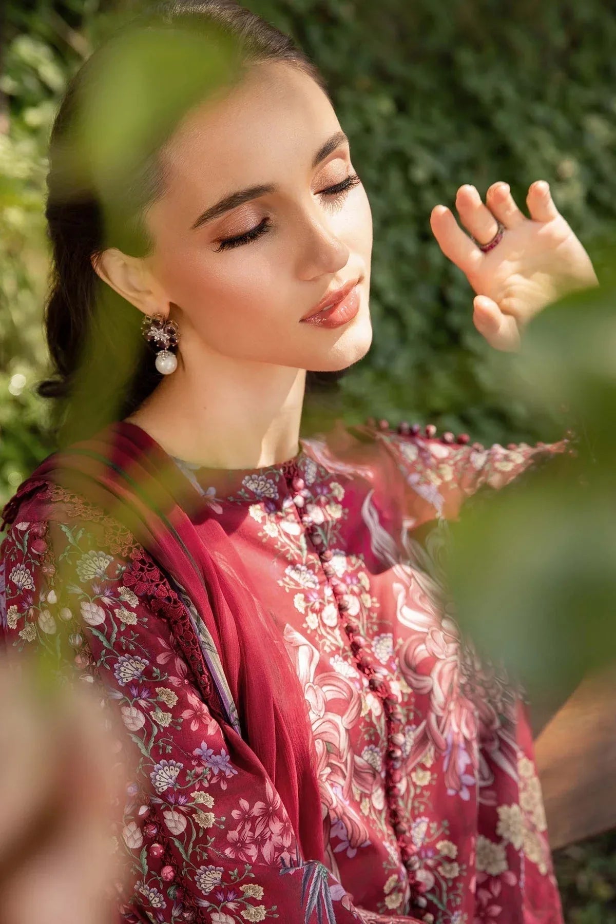 Maria B | M Prints 25 | MPT-2514-B - Aqsa Fabrics