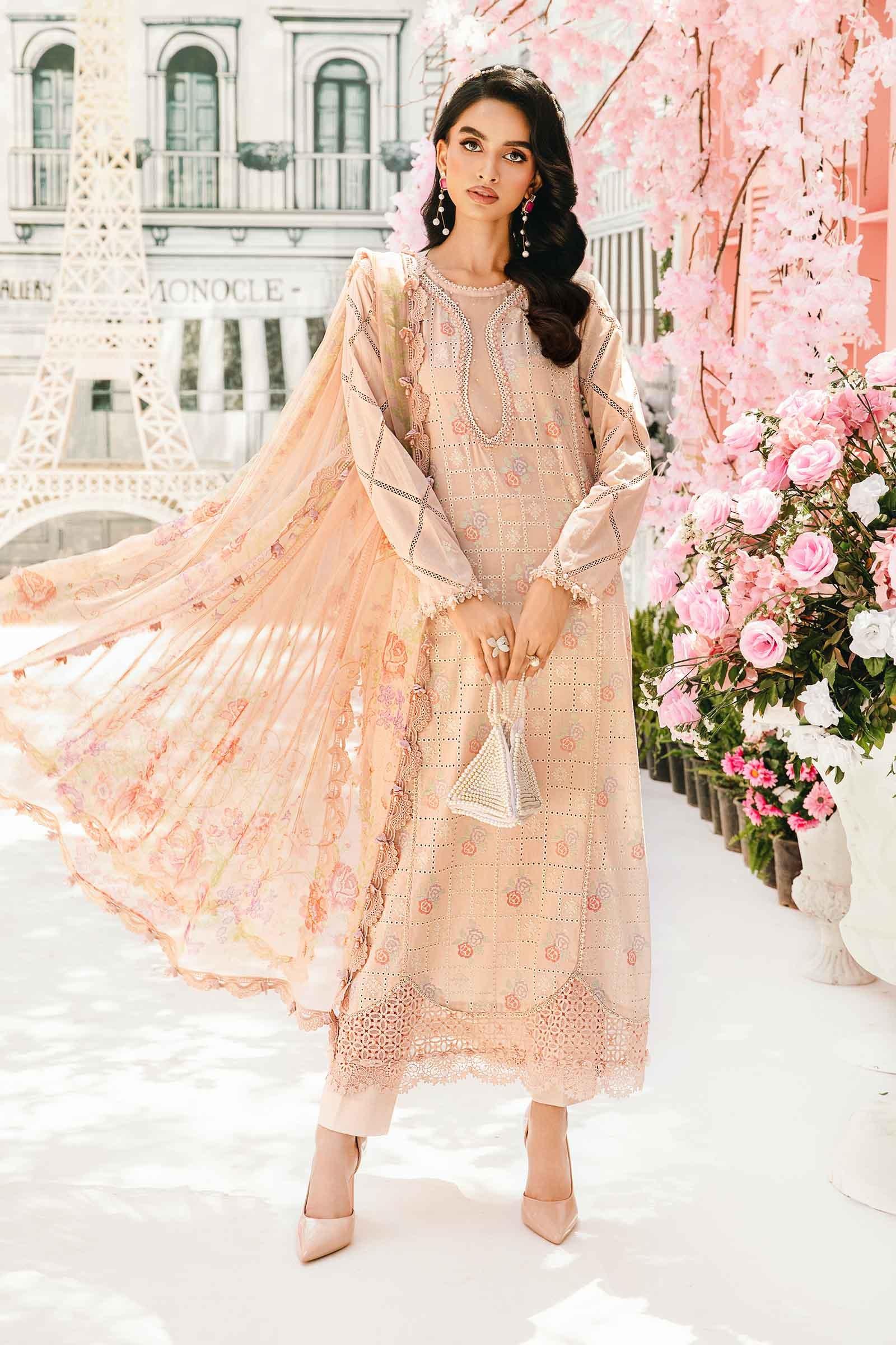 Maria B | M Prints Summer 25 | MPT-2601-A - Aqsa Fabrics
