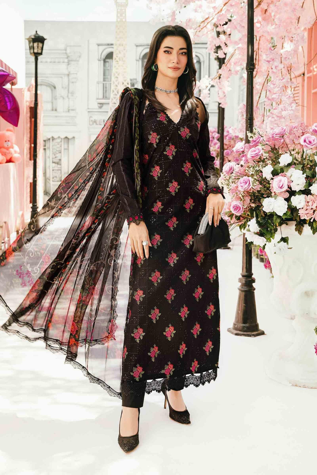 Maria B | M Prints Summer 25 | MPT-2601-B - Aqsa Fabrics