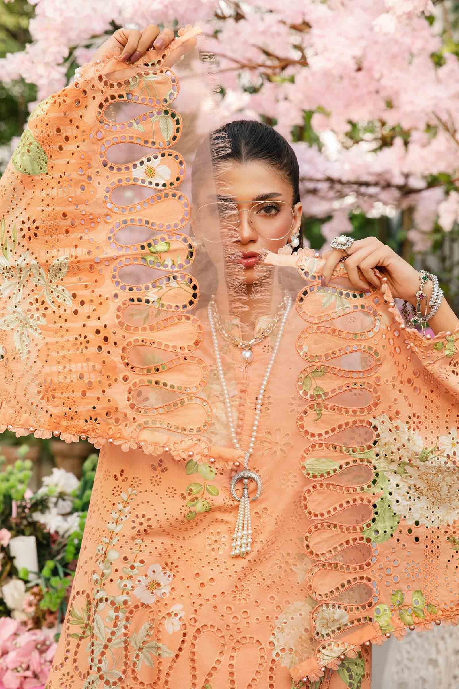 Maria B | M Prints Summer 25 | MPT-2602-A - Aqsa Fabrics