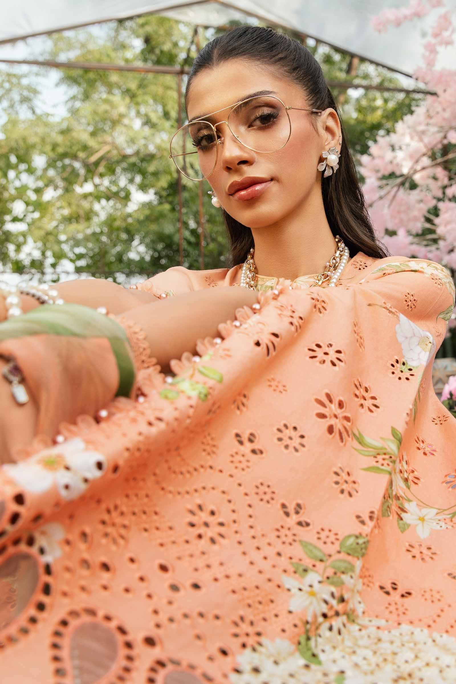 Maria B | M Prints Summer 25 | MPT-2602-A - Aqsa Fabrics