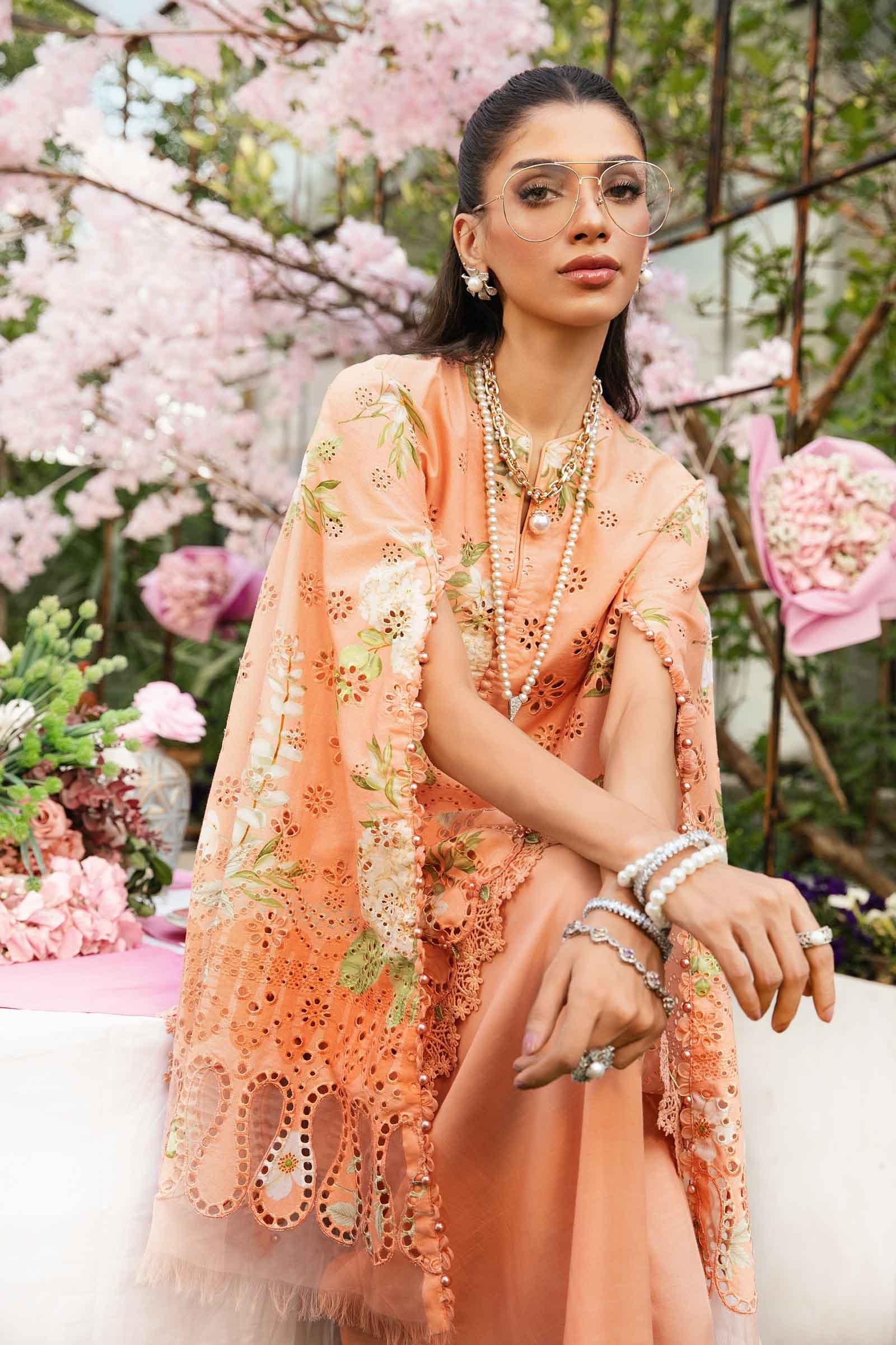 Maria B | M Prints Summer 25 | MPT-2602-A - Aqsa Fabrics