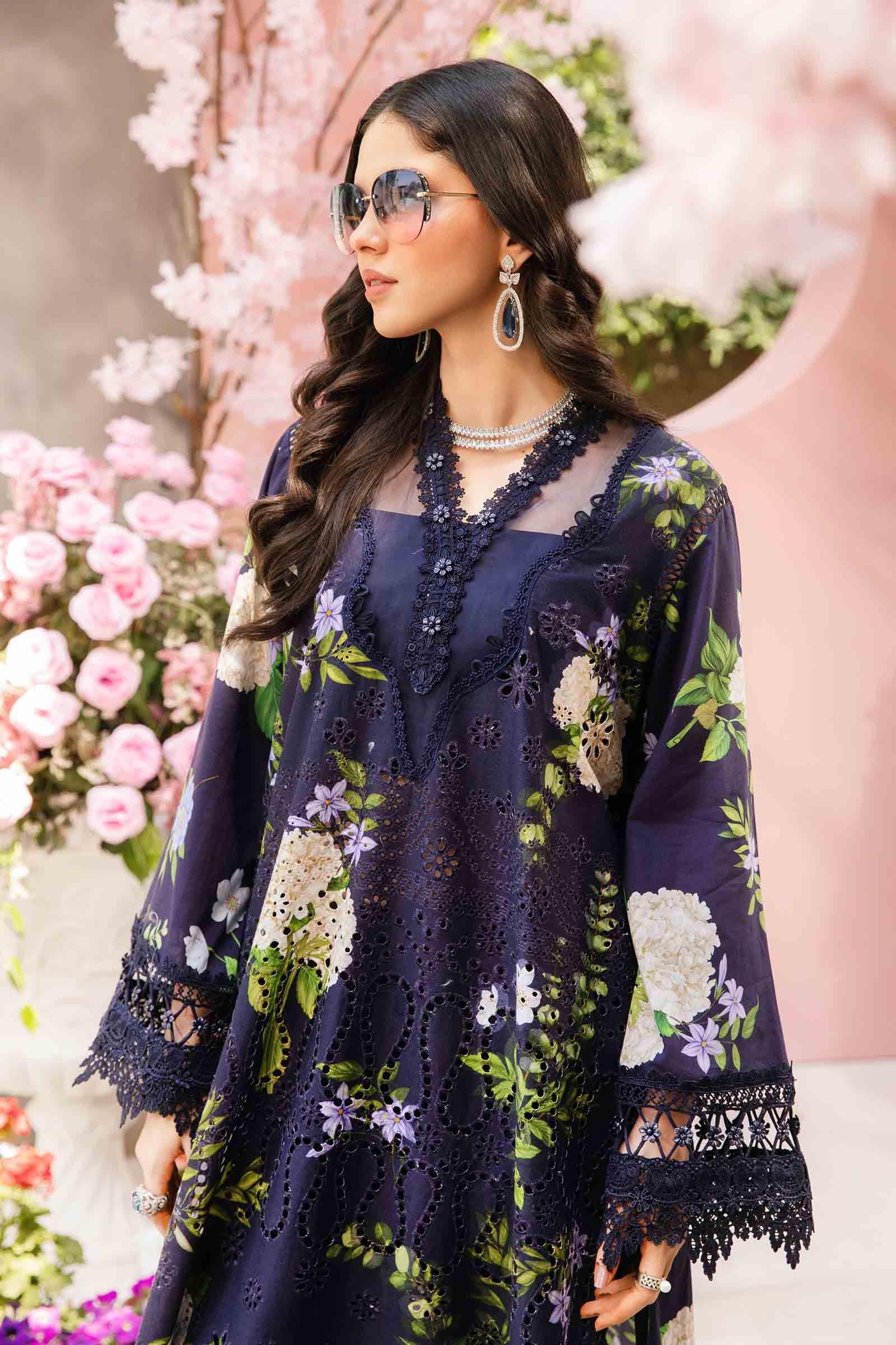 Maria B | M Prints Summer 25 | MPT-2602-B - Aqsa Fabrics
