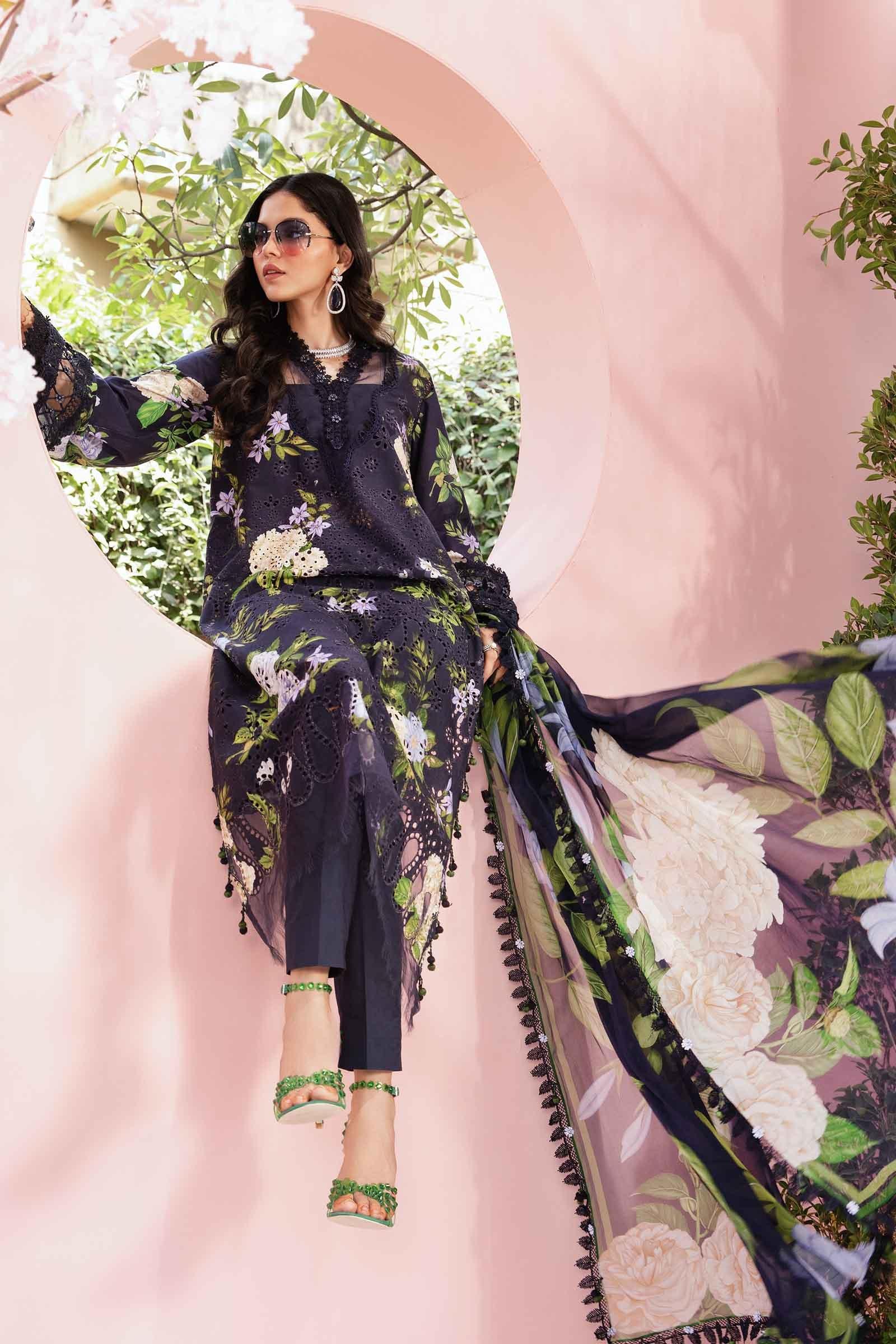 Maria B | M Prints Summer 25 | MPT-2602-B - Aqsa Fabrics