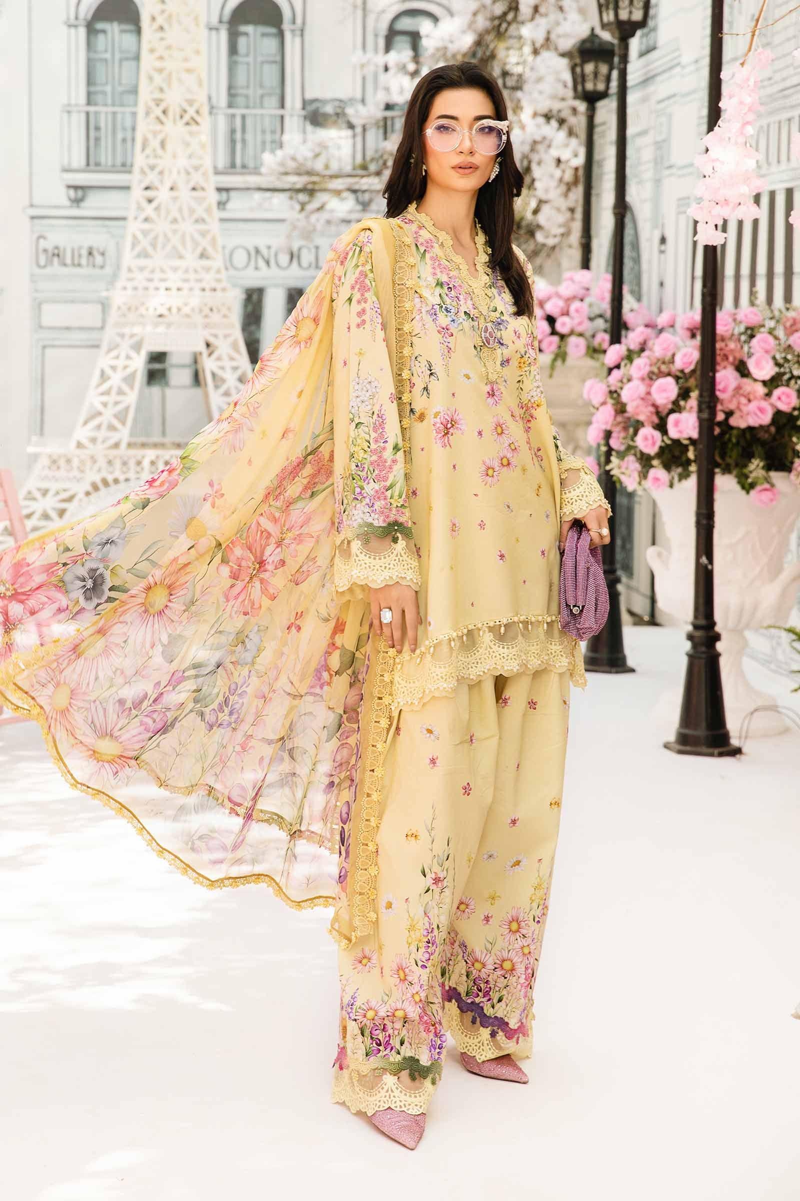 Maria B | M Prints Summer 25 | MPT-2603-A - Aqsa Fabrics