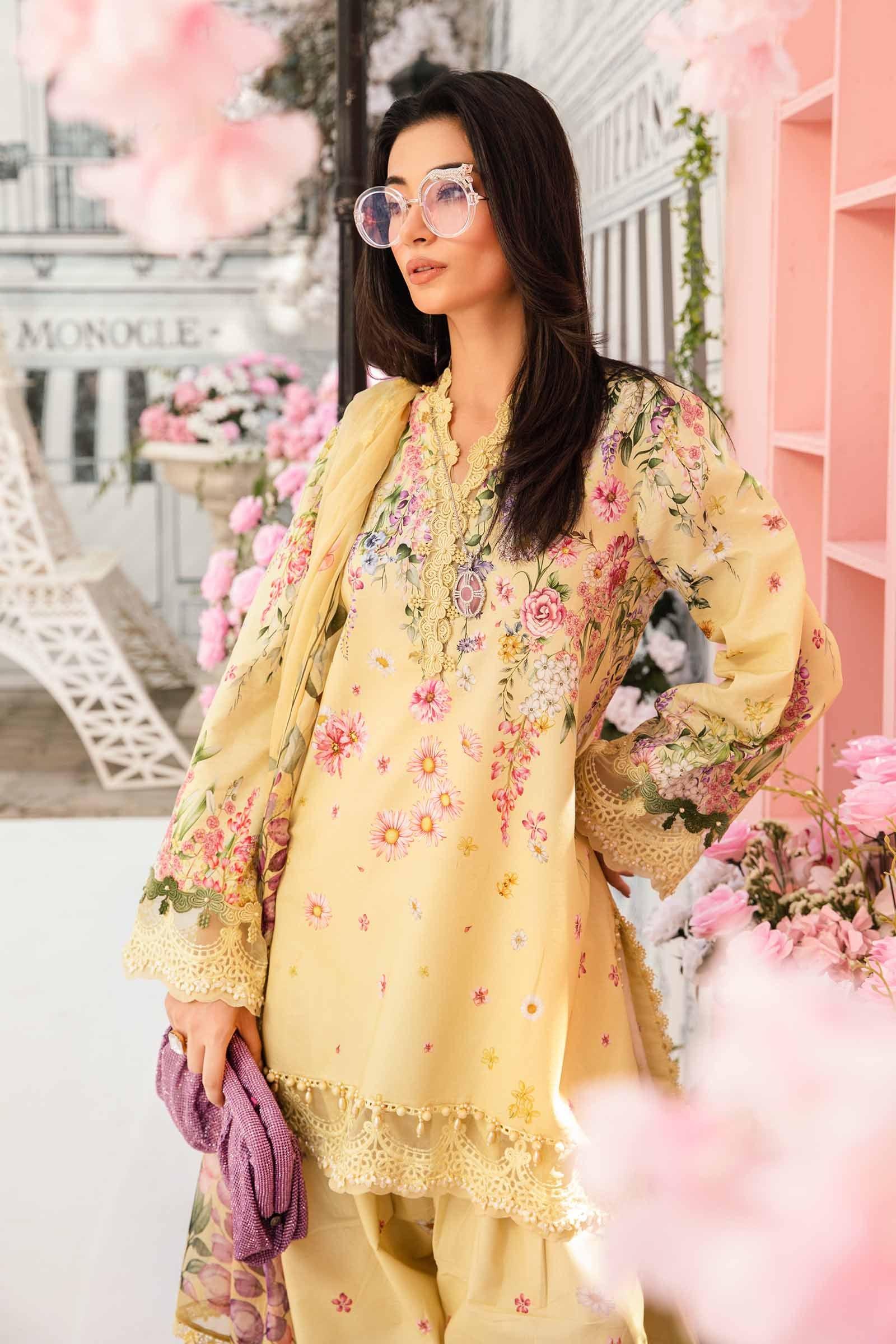 Maria B | M Prints Summer 25 | MPT-2603-A - Aqsa Fabrics