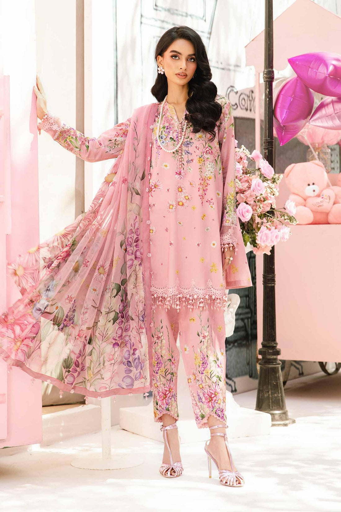 Maria B | M Prints Summer 25 | MPT-2603-B - Aqsa Fabrics