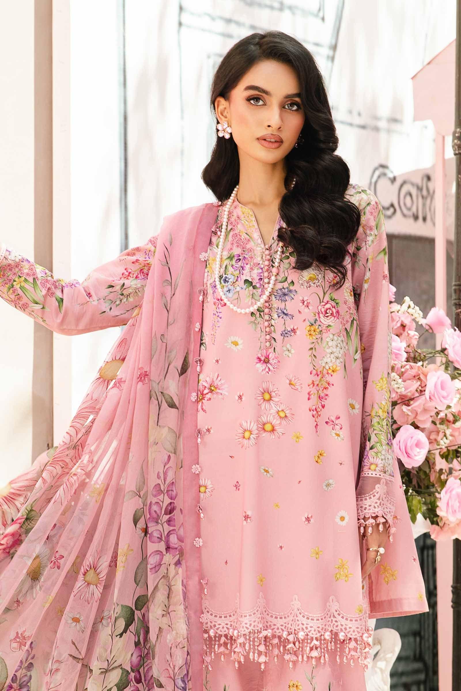 Maria B | M Prints Summer 25 | MPT-2603-B - Aqsa Fabrics