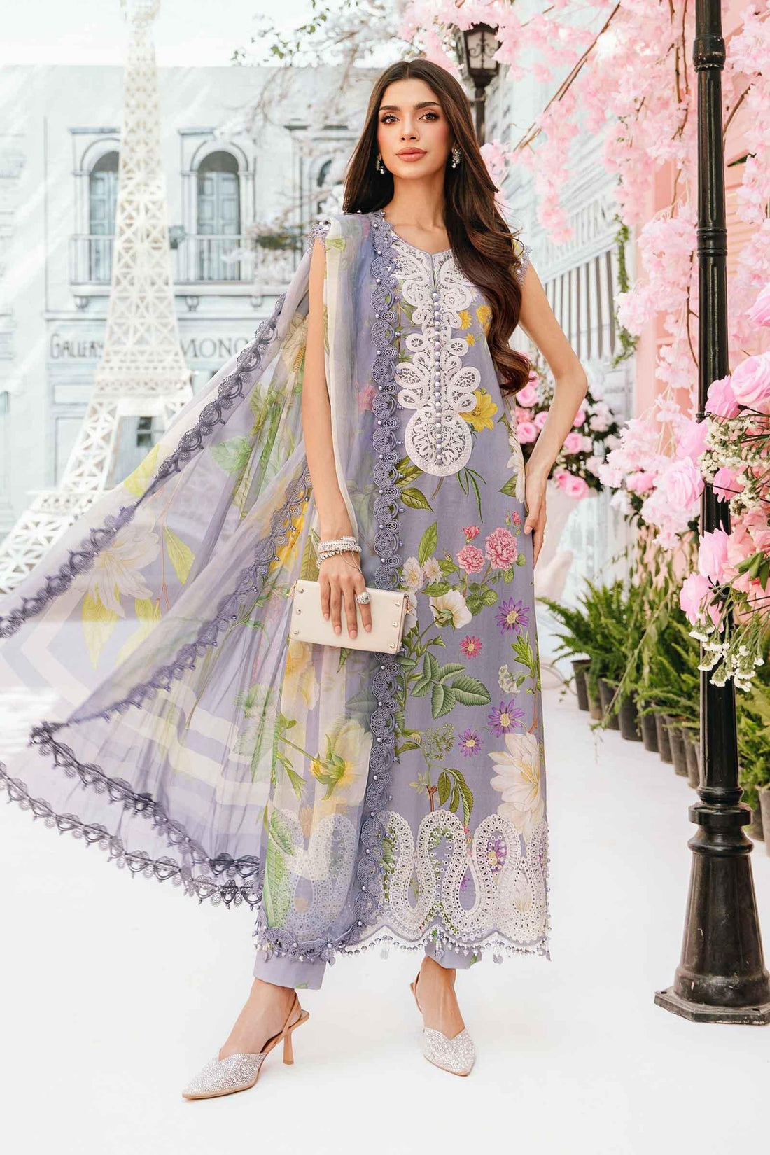 Maria B | M Prints Summer 25 | MPT-2604-A - Aqsa Fabrics