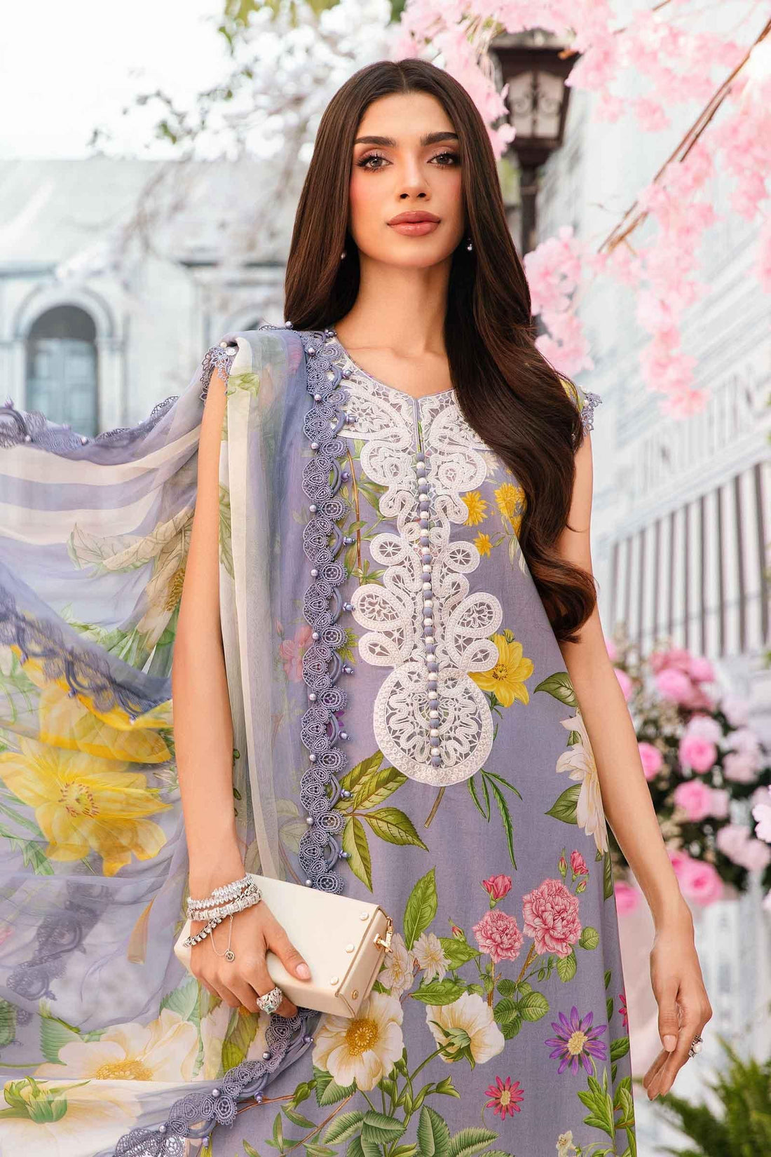 Maria B | M Prints Summer 25 | MPT-2604-A - Aqsa Fabrics