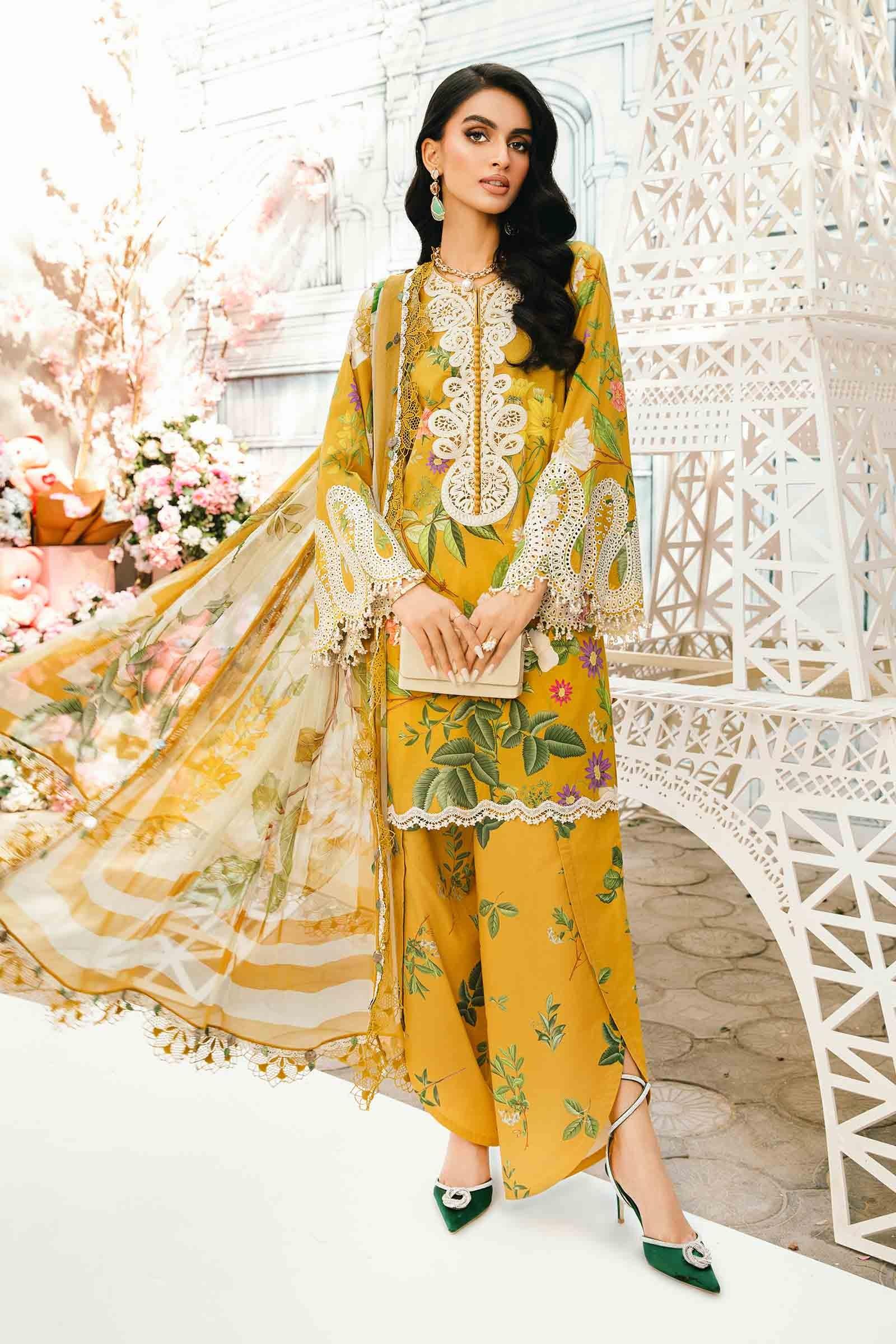 Maria B | M Prints Summer 25 | MPT-2604-B - Aqsa Fabrics