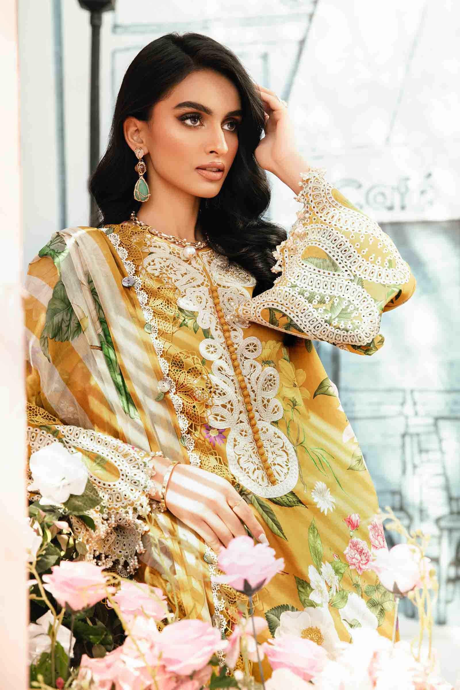 Maria B | M Prints Summer 25 | MPT-2604-B - Aqsa Fabrics