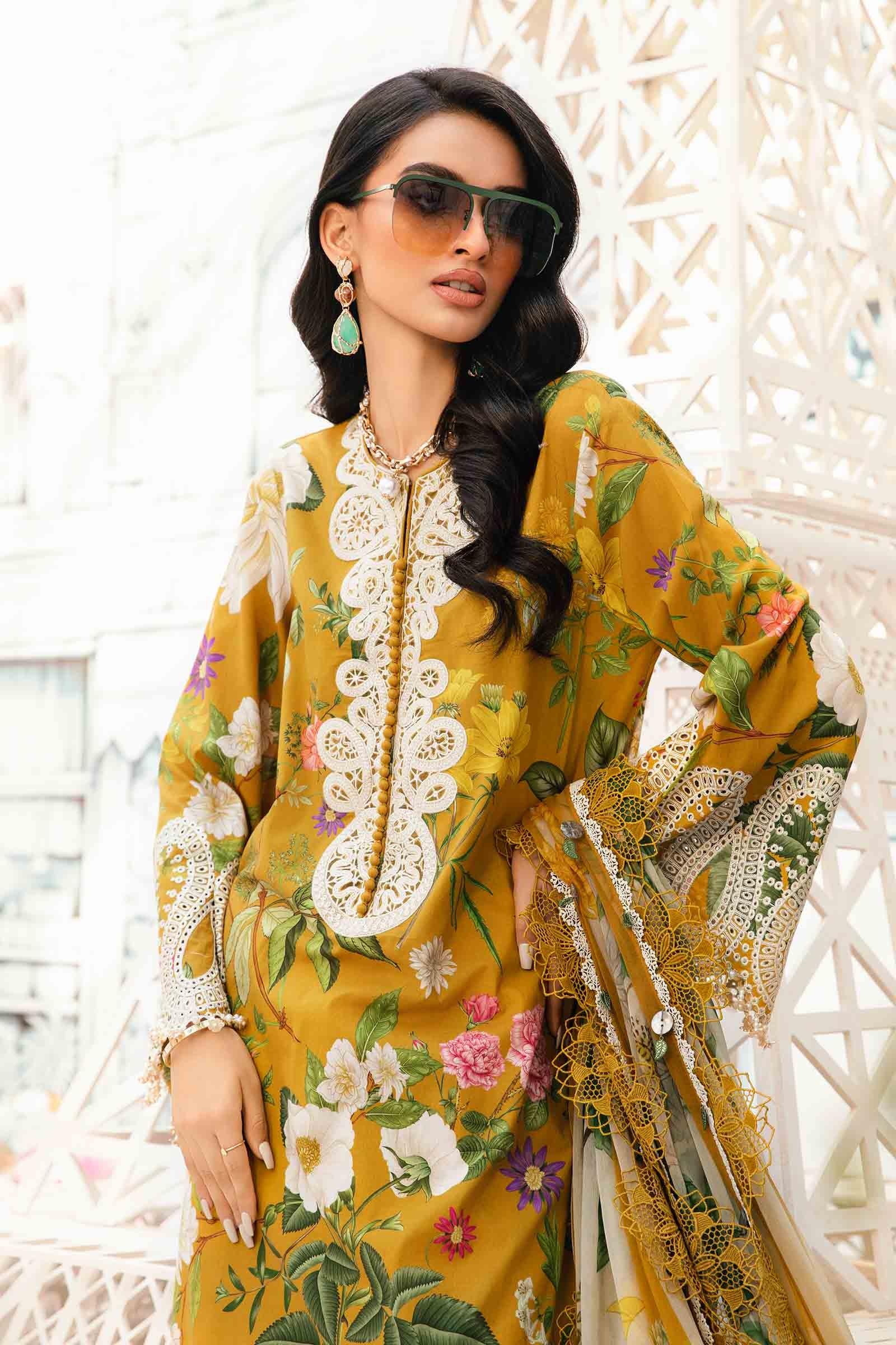 Maria B | M Prints Summer 25 | MPT-2604-B - Aqsa Fabrics