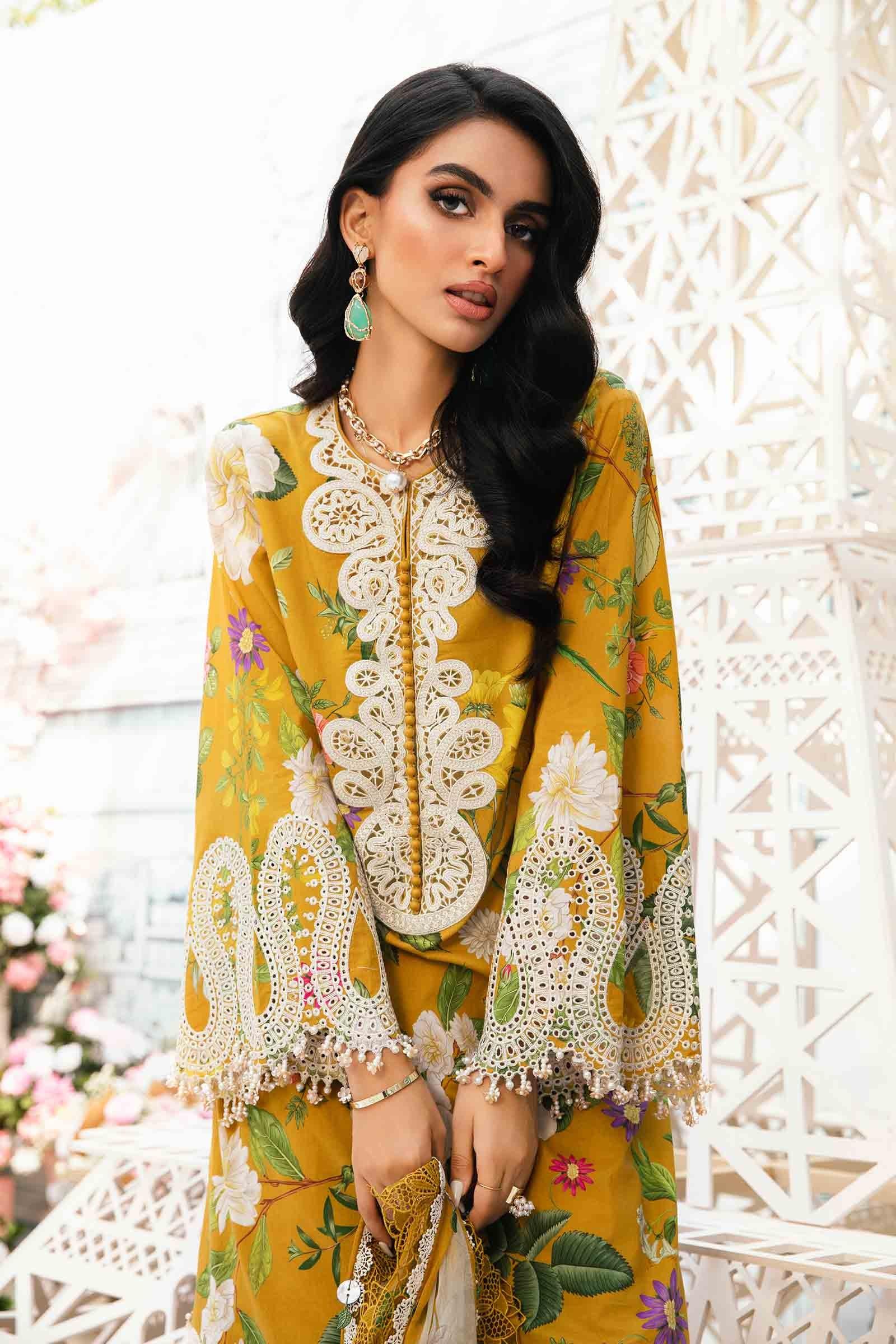 Maria B | M Prints Summer 25 | MPT-2604-B - Aqsa Fabrics