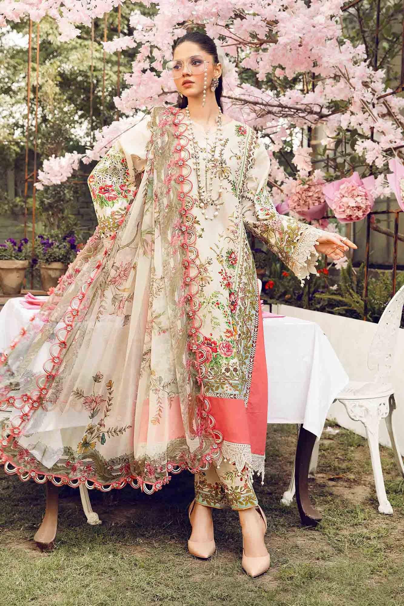 Maria B | M Prints Summer 25 | MPT-2605-A - Aqsa Fabrics