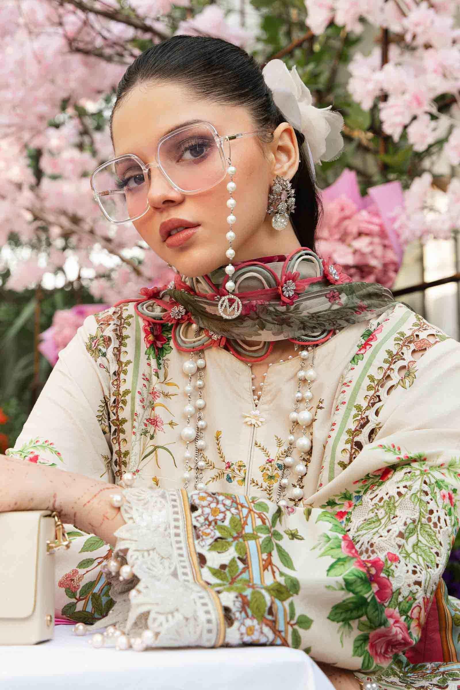 Maria B | M Prints Summer 25 | MPT-2605-A - Aqsa Fabrics