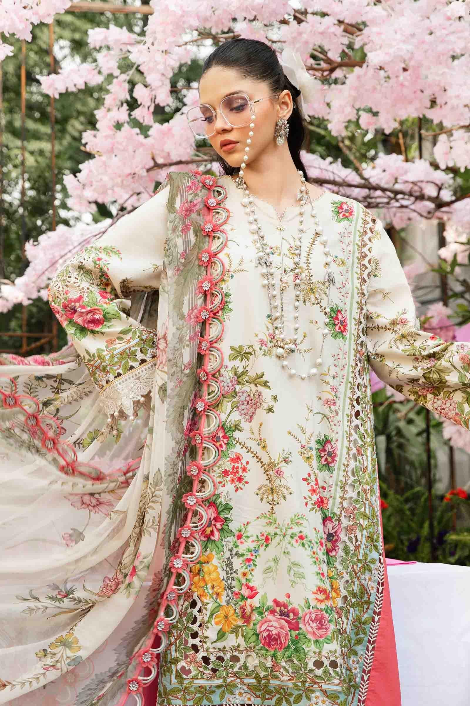 Maria B | M Prints Summer 25 | MPT-2605-A - Aqsa Fabrics