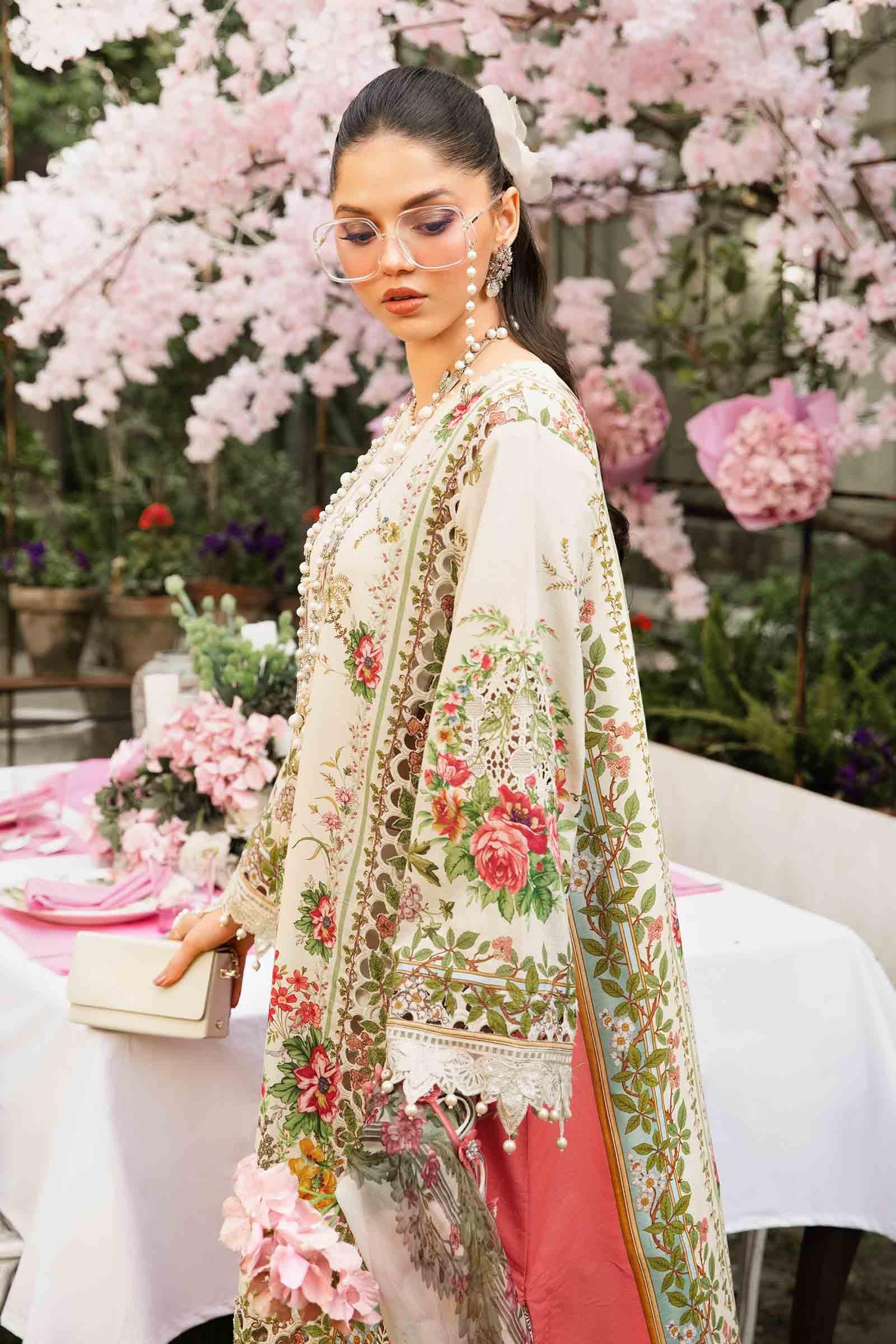 Maria B | M Prints Summer 25 | MPT-2605-A - Aqsa Fabrics