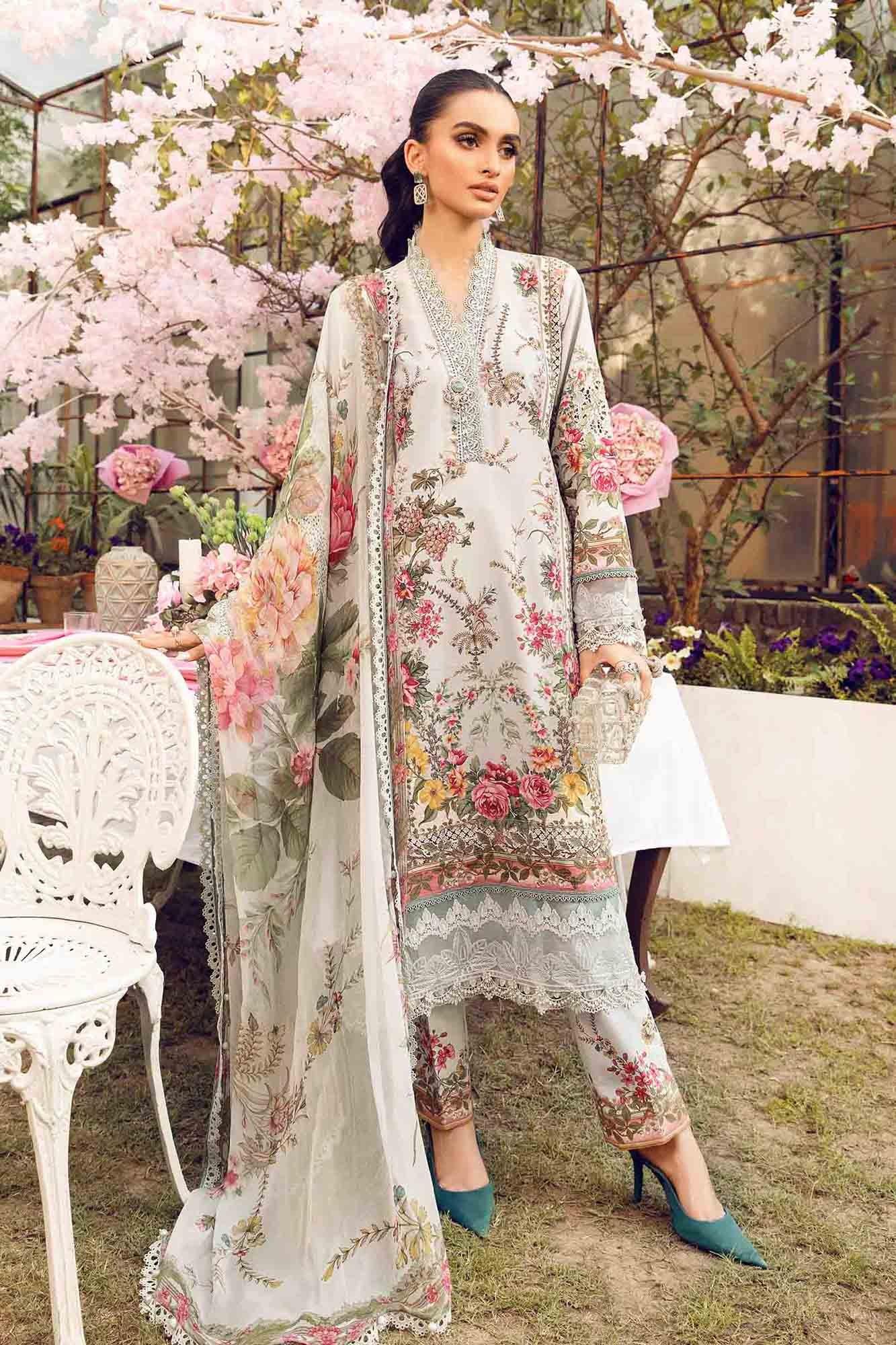 Maria B | M Prints Summer 25 | MPT-2605-B - Aqsa Fabrics