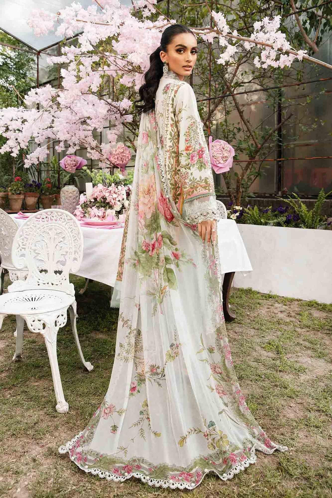 Maria B | M Prints Summer 25 | MPT-2605-B - Aqsa Fabrics