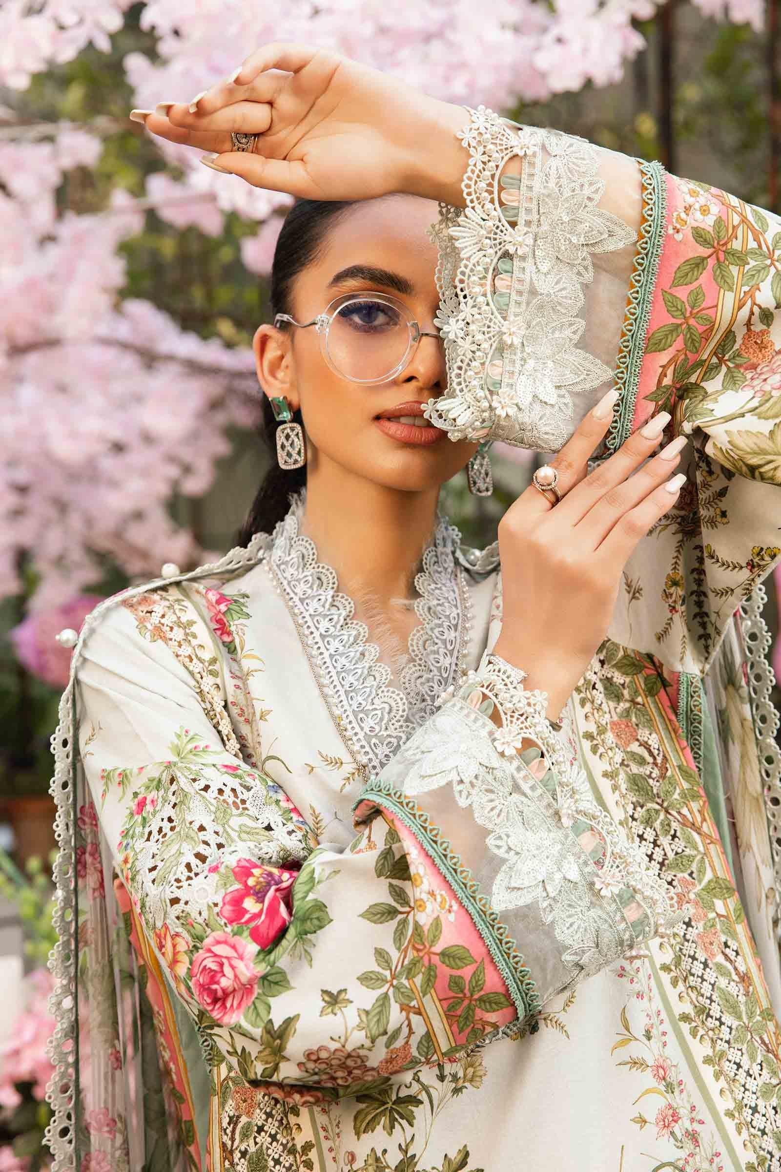 Maria B | M Prints Summer 25 | MPT-2605-B - Aqsa Fabrics
