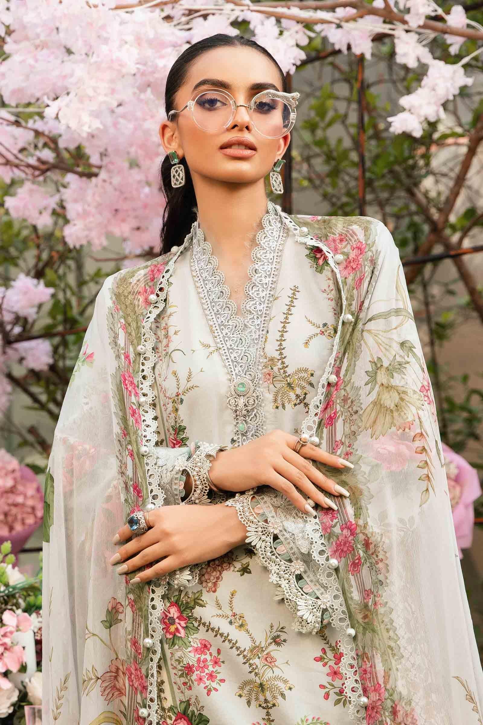 Maria B | M Prints Summer 25 | MPT-2605-B - Aqsa Fabrics