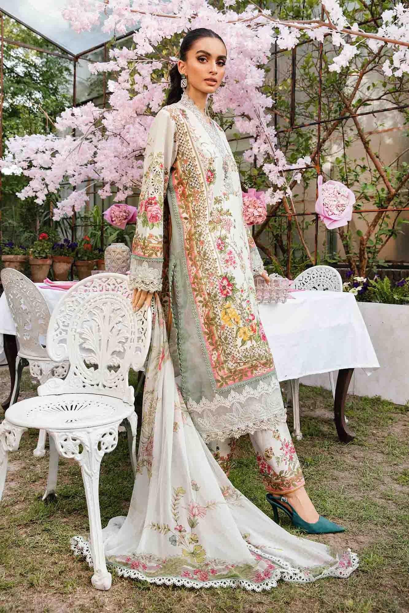 Maria B | M Prints Summer 25 | MPT-2605-B - Aqsa Fabrics