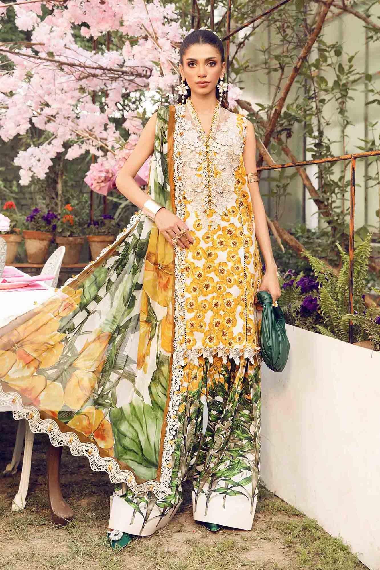 Maria B | M Prints Summer 25 | MPT-2606-A - Aqsa Fabrics