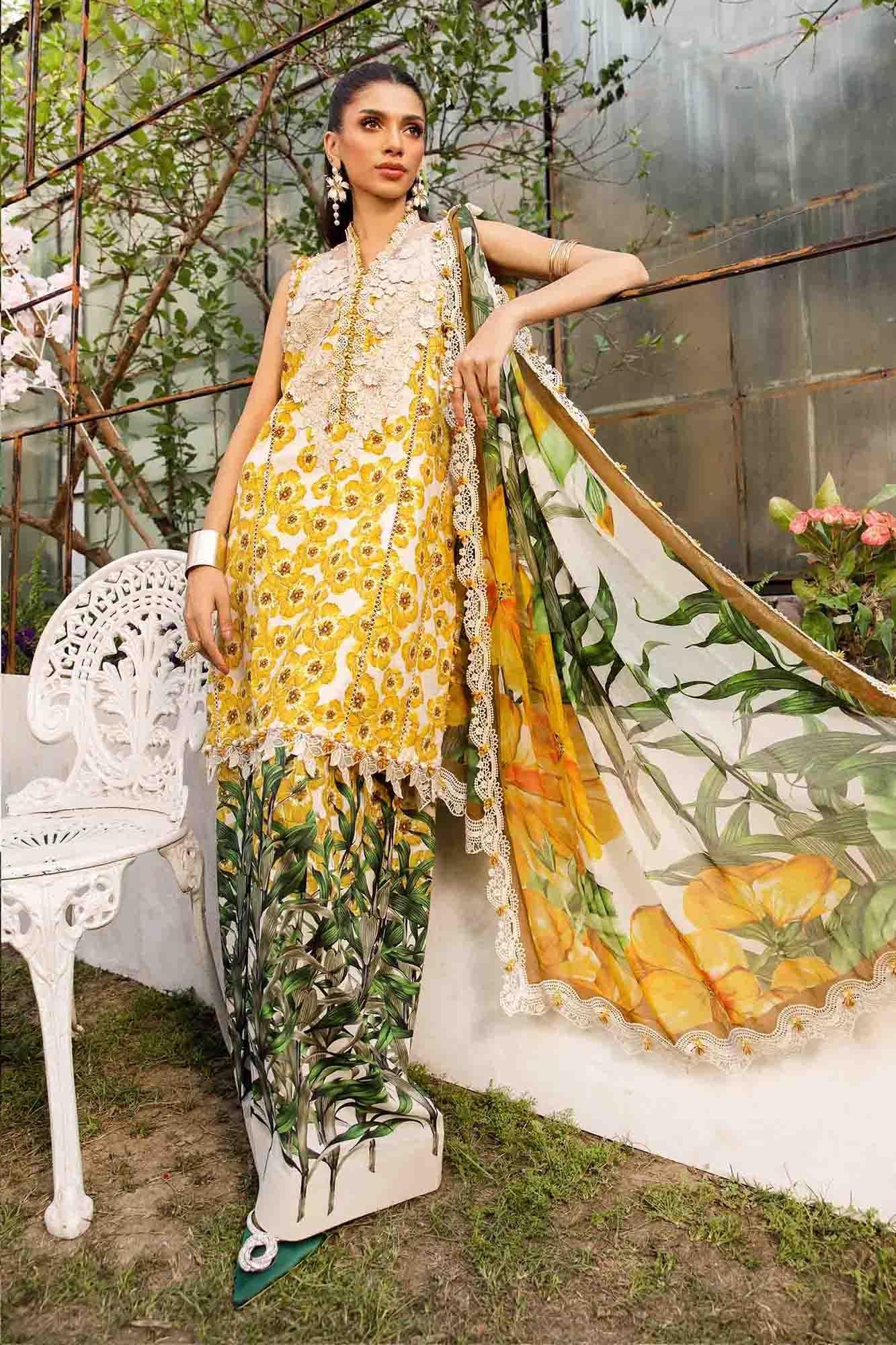Maria B | M Prints Summer 25 | MPT-2606-A - Aqsa Fabrics