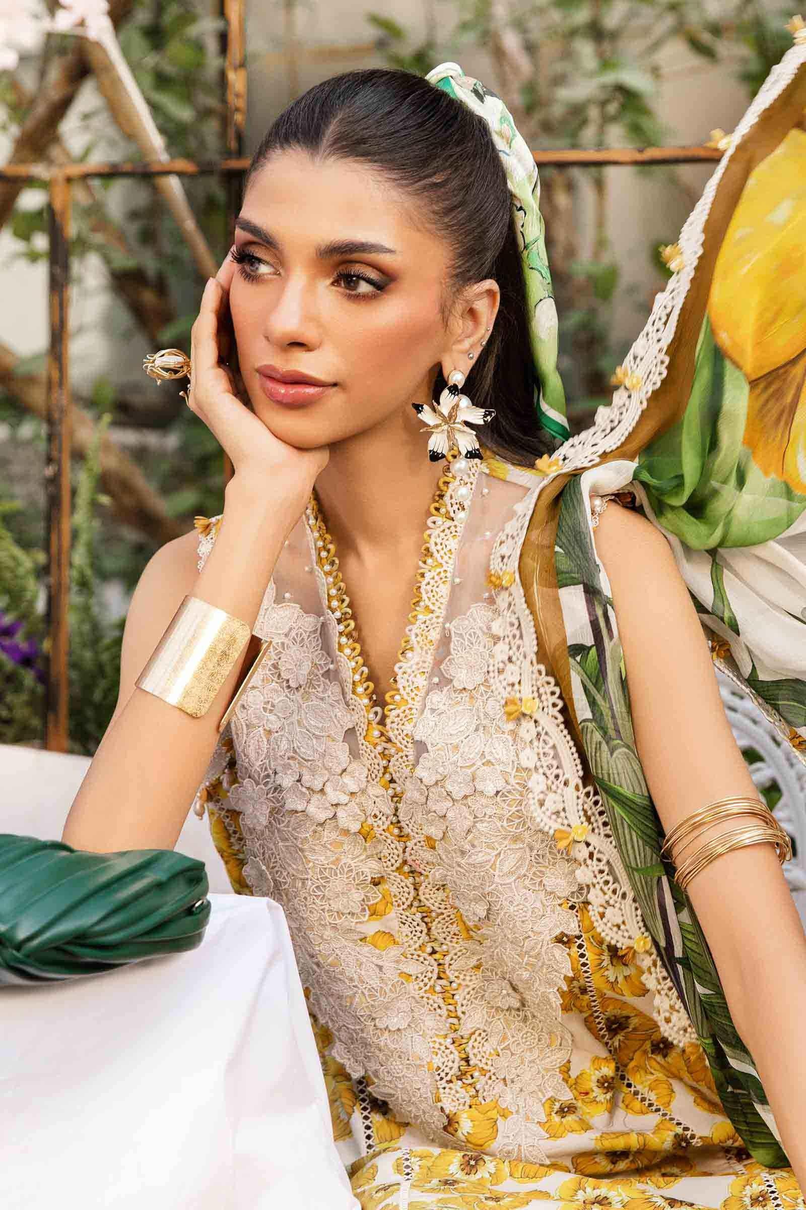 Maria B | M Prints Summer 25 | MPT-2606-A - Aqsa Fabrics