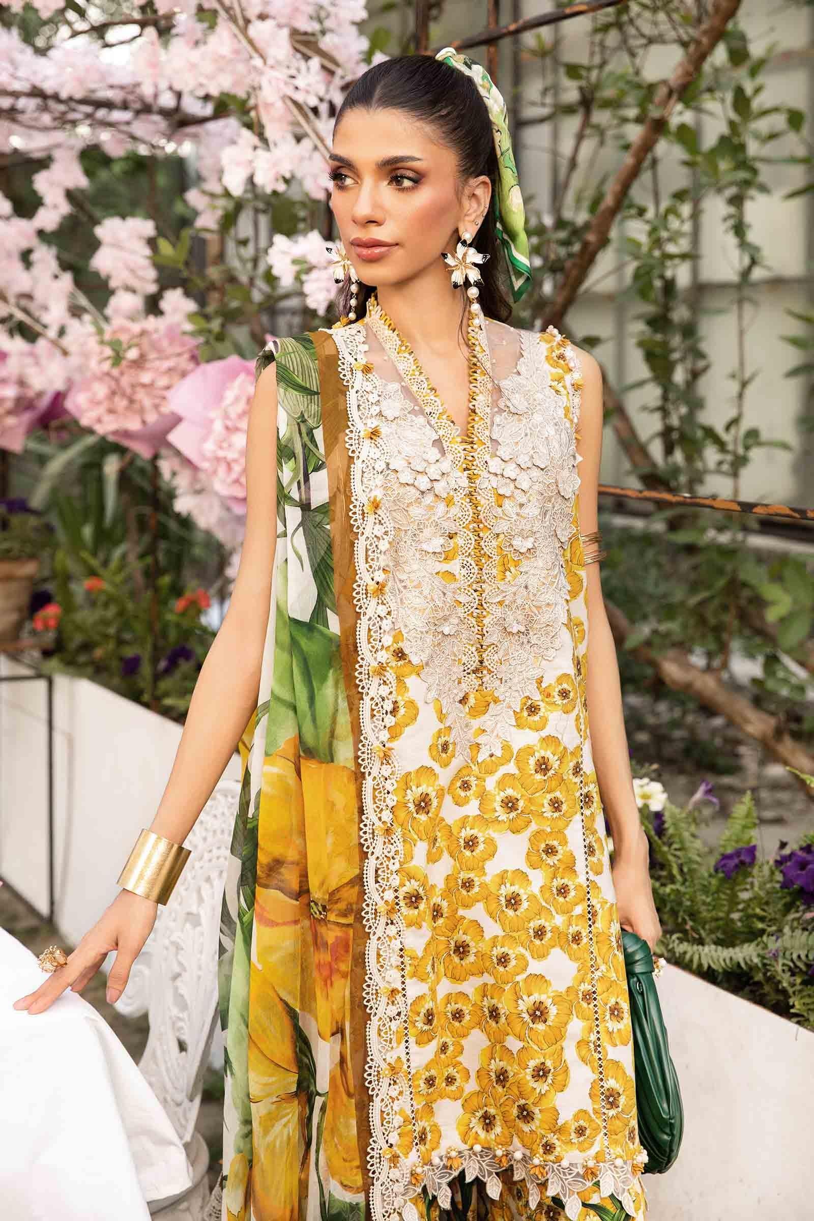 Maria B | M Prints Summer 25 | MPT-2606-A - Aqsa Fabrics