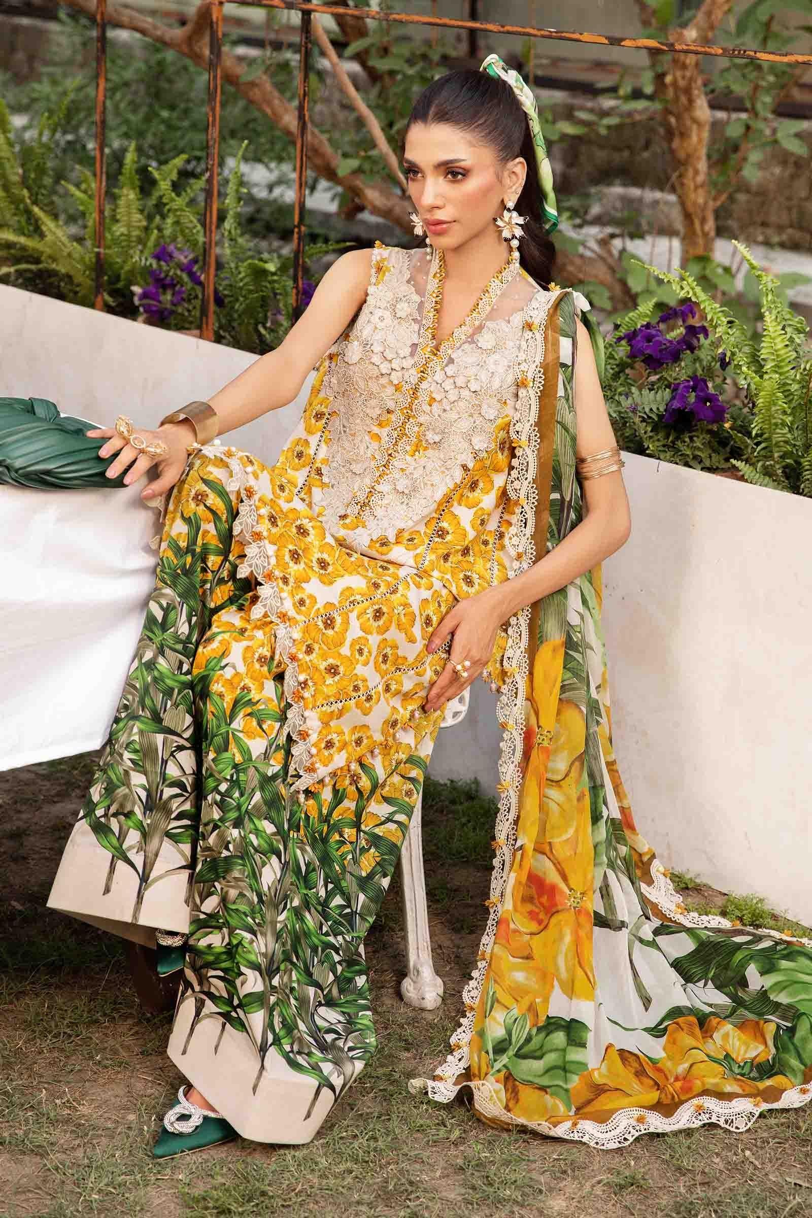 Maria B | M Prints Summer 25 | MPT-2606-A - Aqsa Fabrics