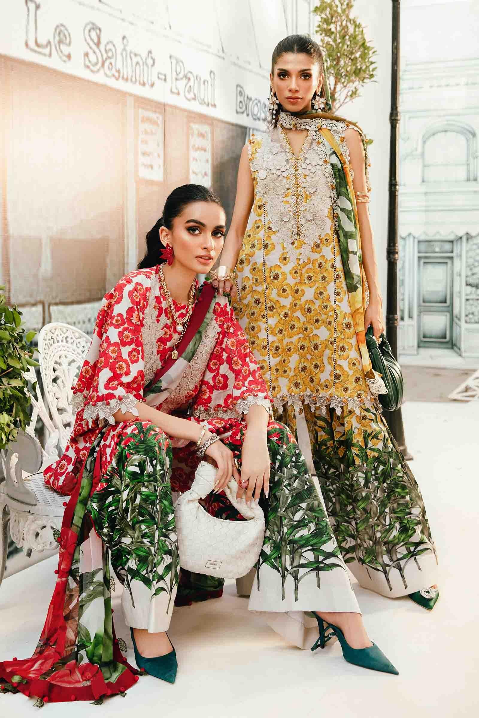 Maria B | M Prints Summer 25 | MPT-2606-A - Aqsa Fabrics