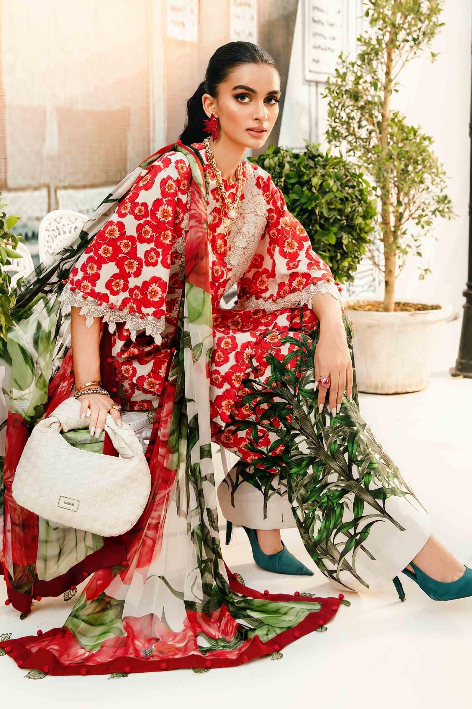 Maria B | M Prints Summer 25 | MPT-2606-B - Aqsa Fabrics