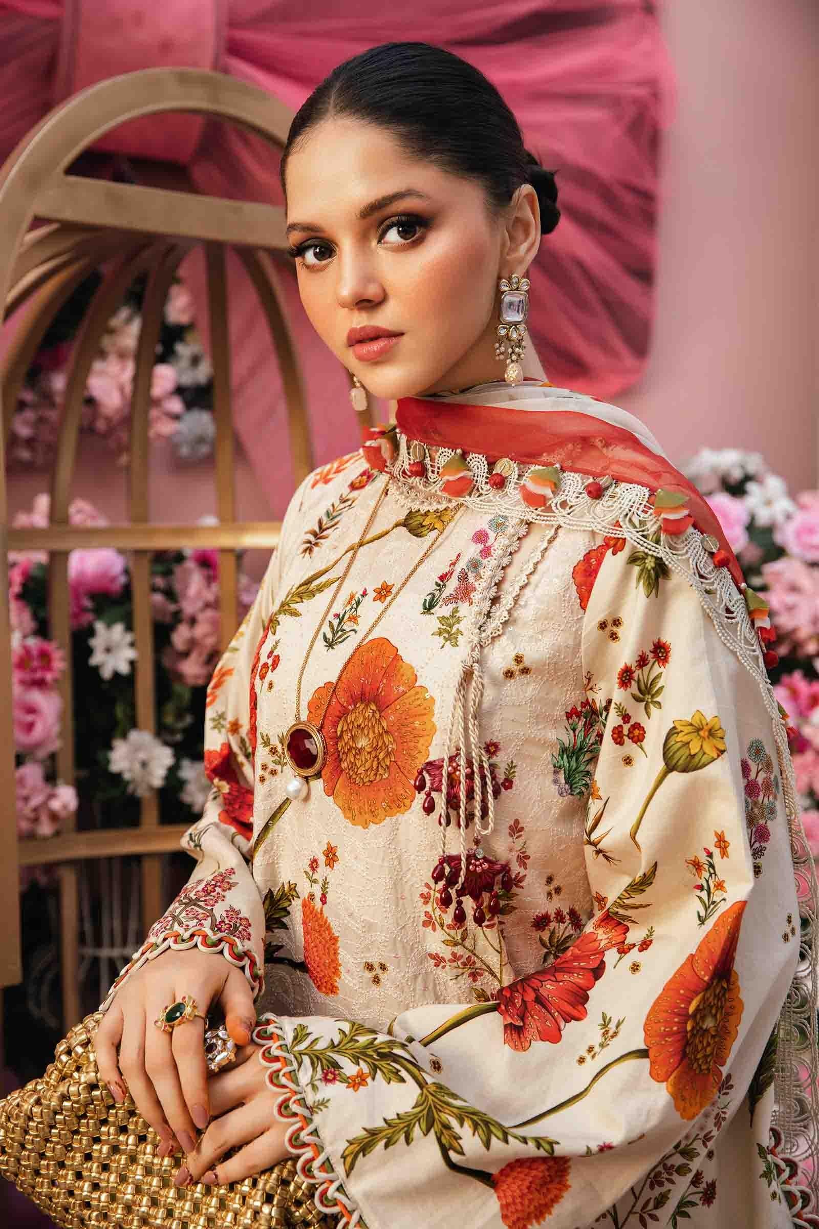 Maria B | M Prints Summer 25 | MPT-2607-A - Aqsa Fabrics