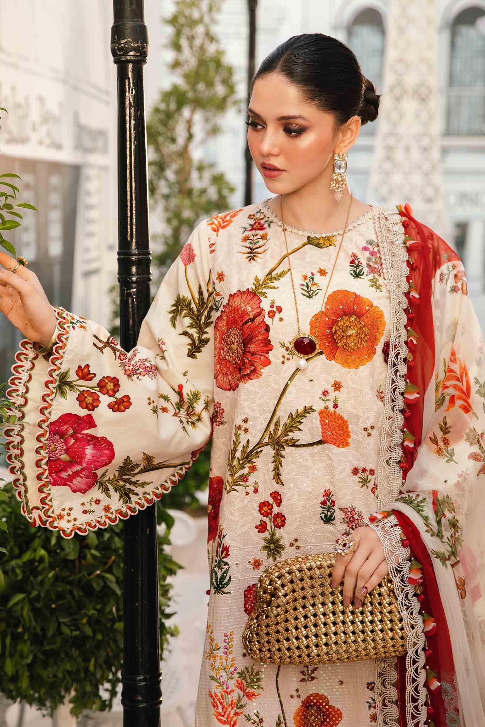 Maria B | M Prints Summer 25 | MPT-2607-A - Aqsa Fabrics