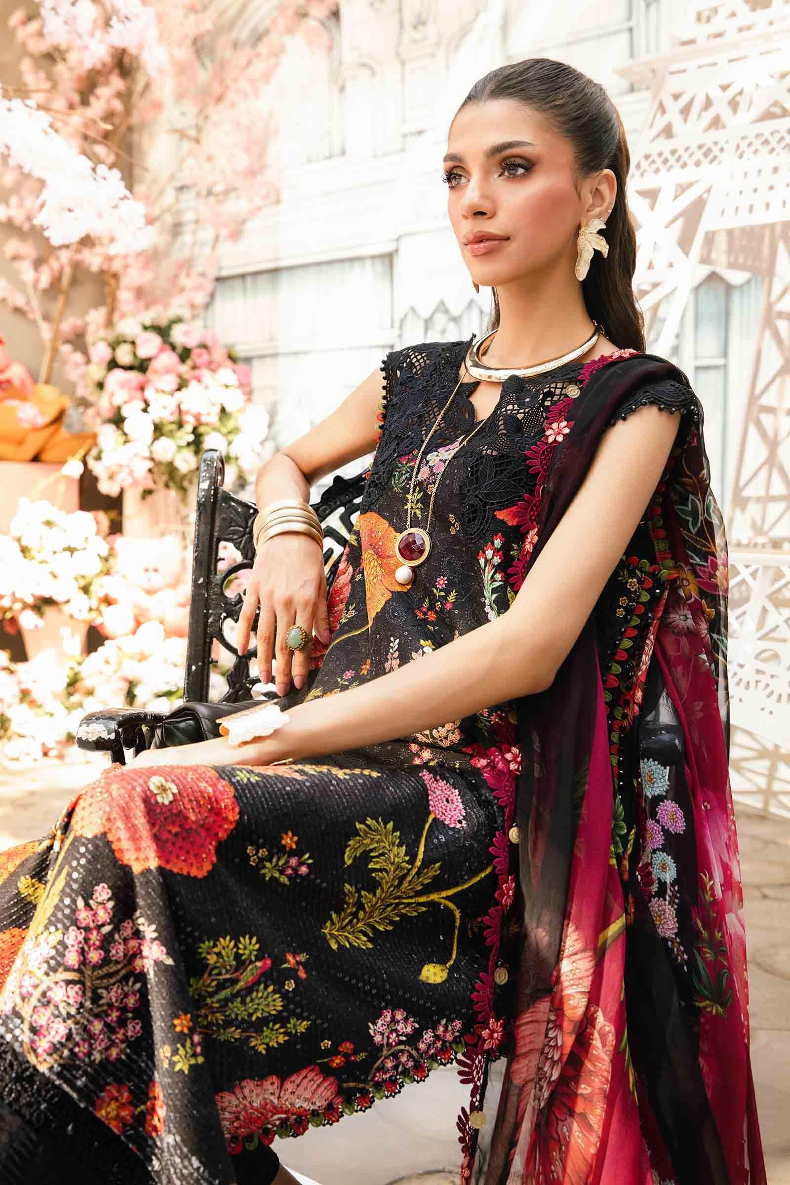 Maria B | M Prints Summer 25 | MPT-2607-B - Aqsa Fabrics