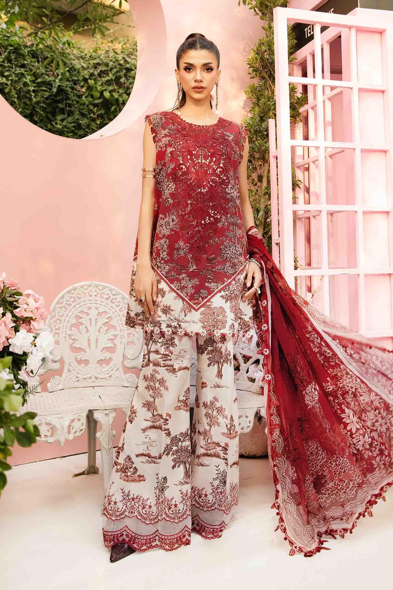 Maria B | M Prints Summer 25 | MPT-2608-A - Aqsa Fabrics