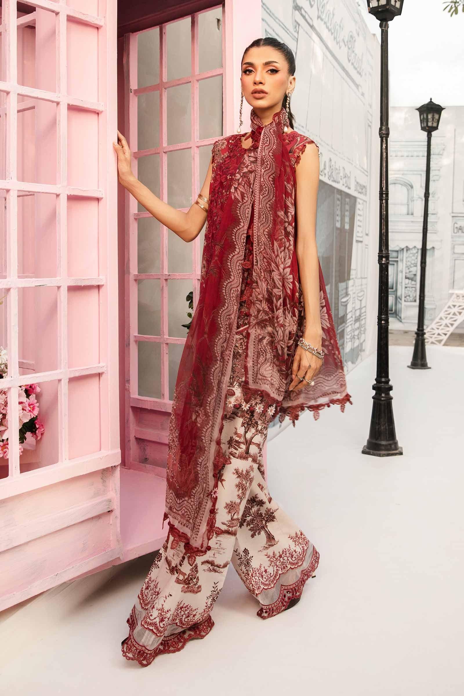 Maria B | M Prints Summer 25 | MPT-2608-A - Aqsa Fabrics