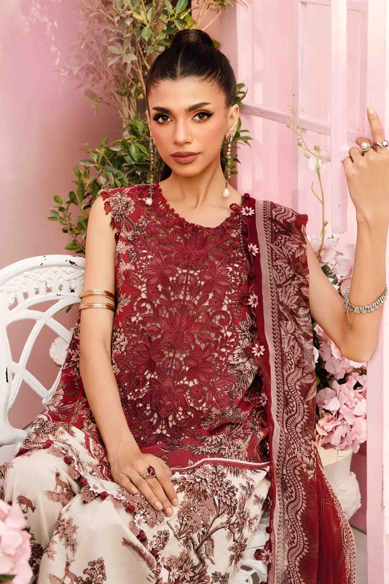 Maria B | M Prints Summer 25 | MPT-2608-A - Aqsa Fabrics