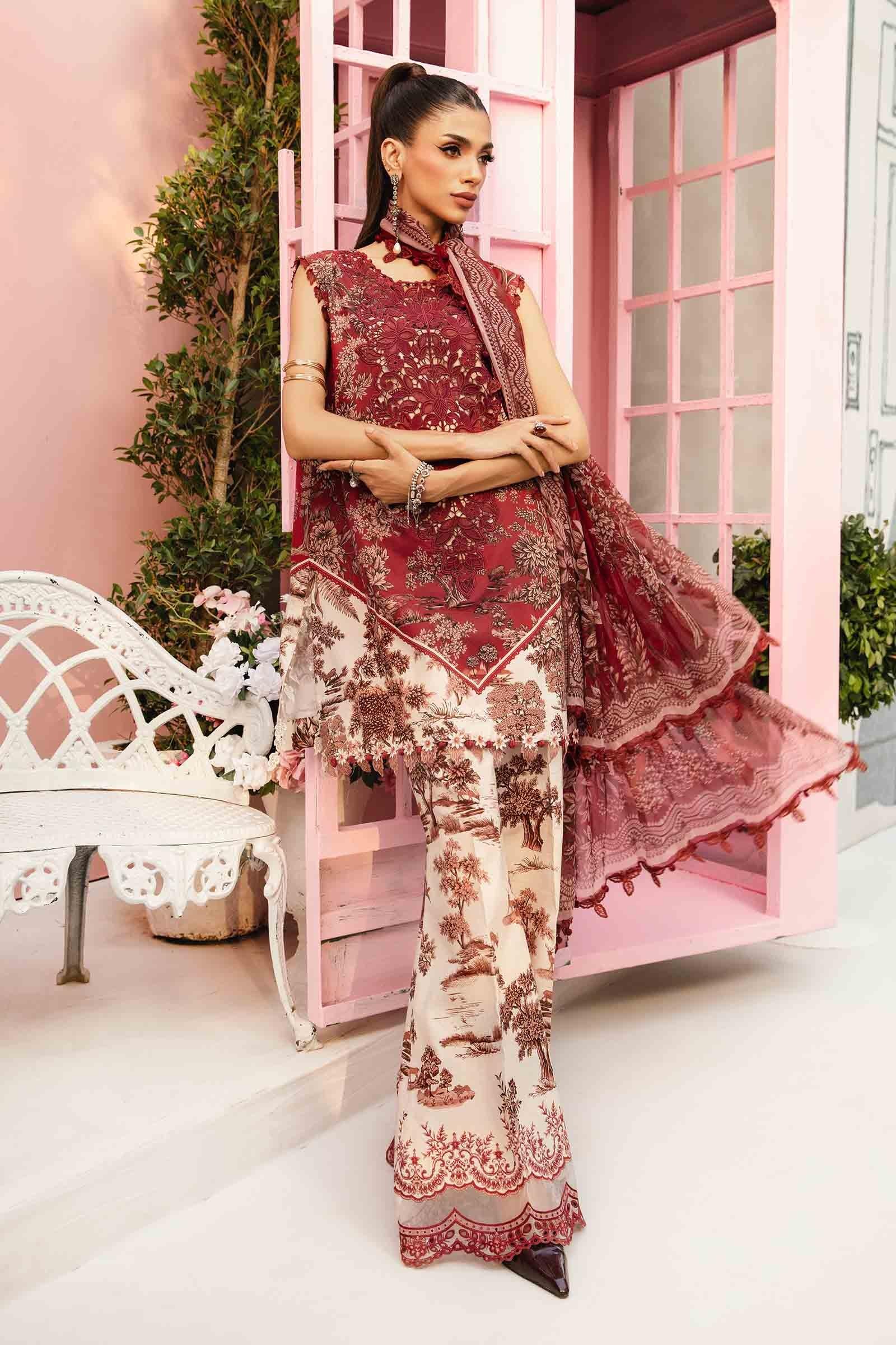 Maria B | M Prints Summer 25 | MPT-2608-A - Aqsa Fabrics